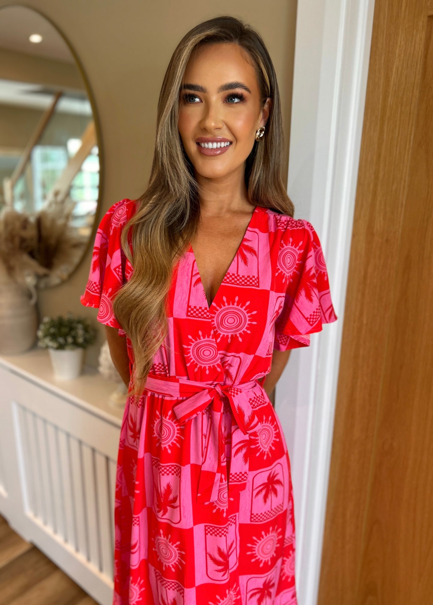 Asia Dress Pink