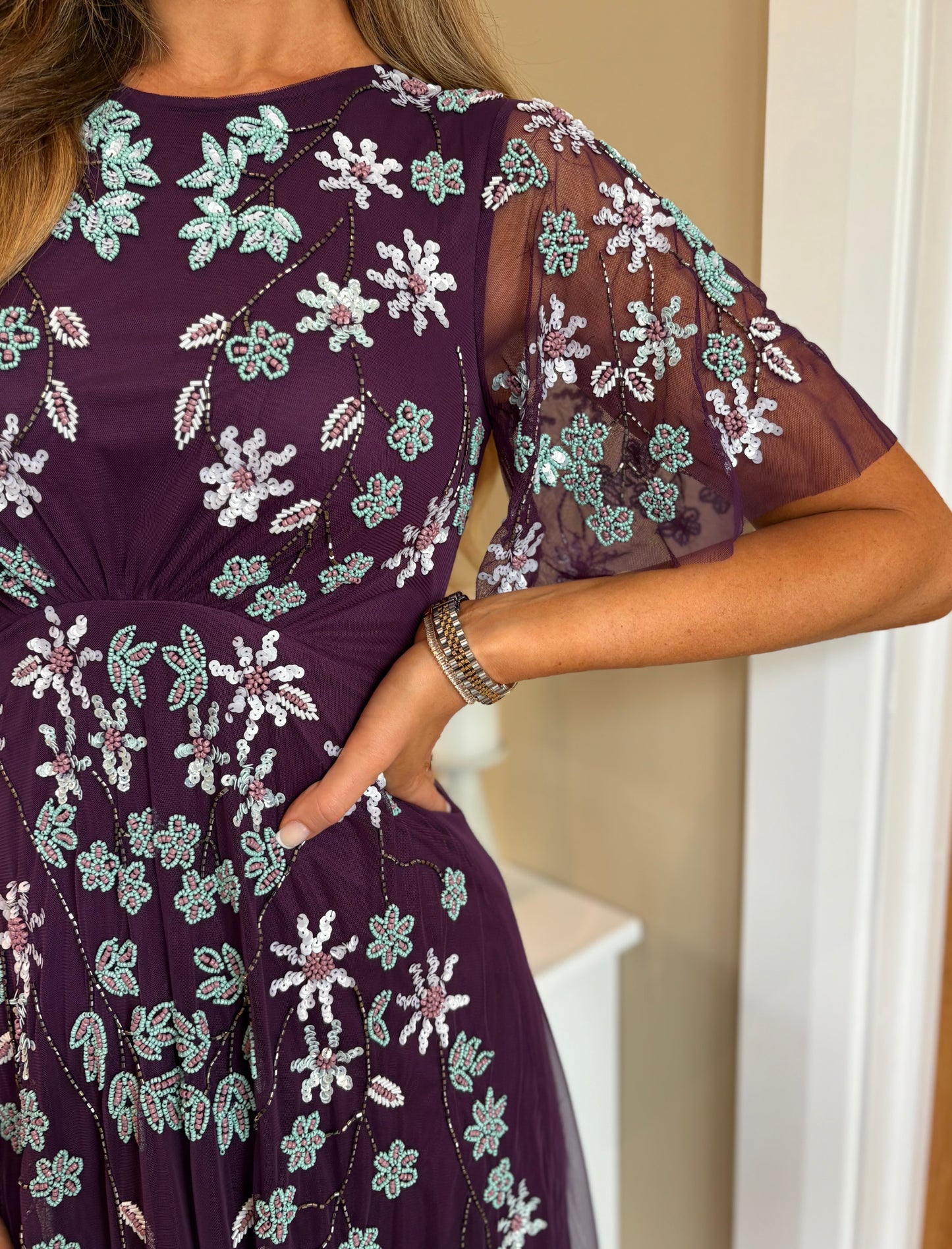 Avery Dress Purple