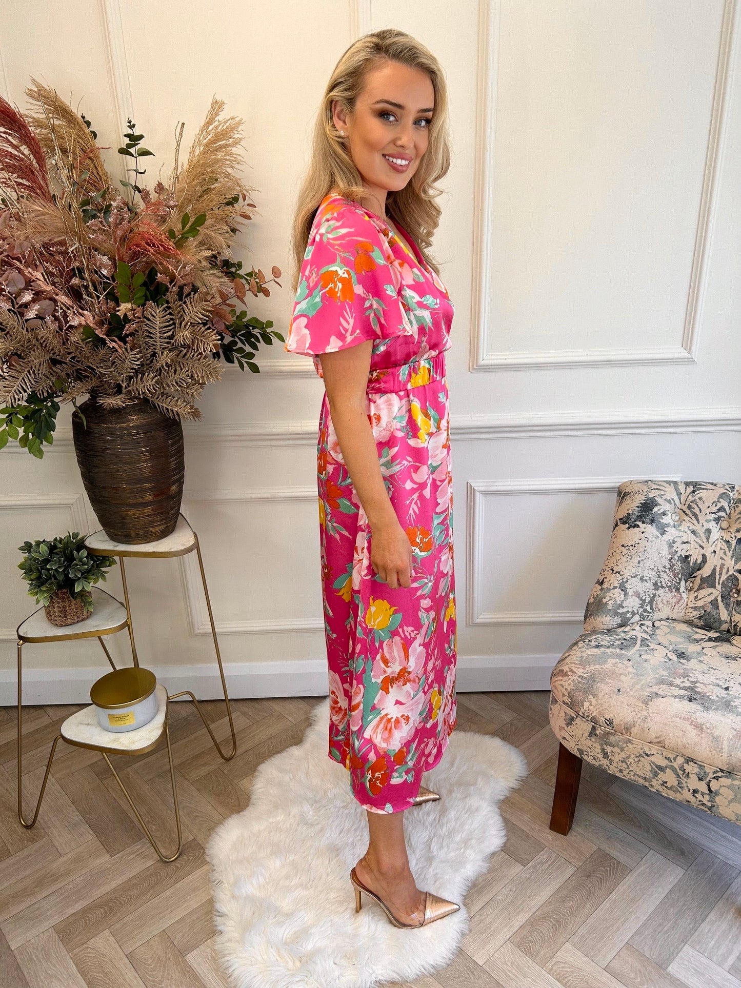 Anders Dress Pink **NO BELT**