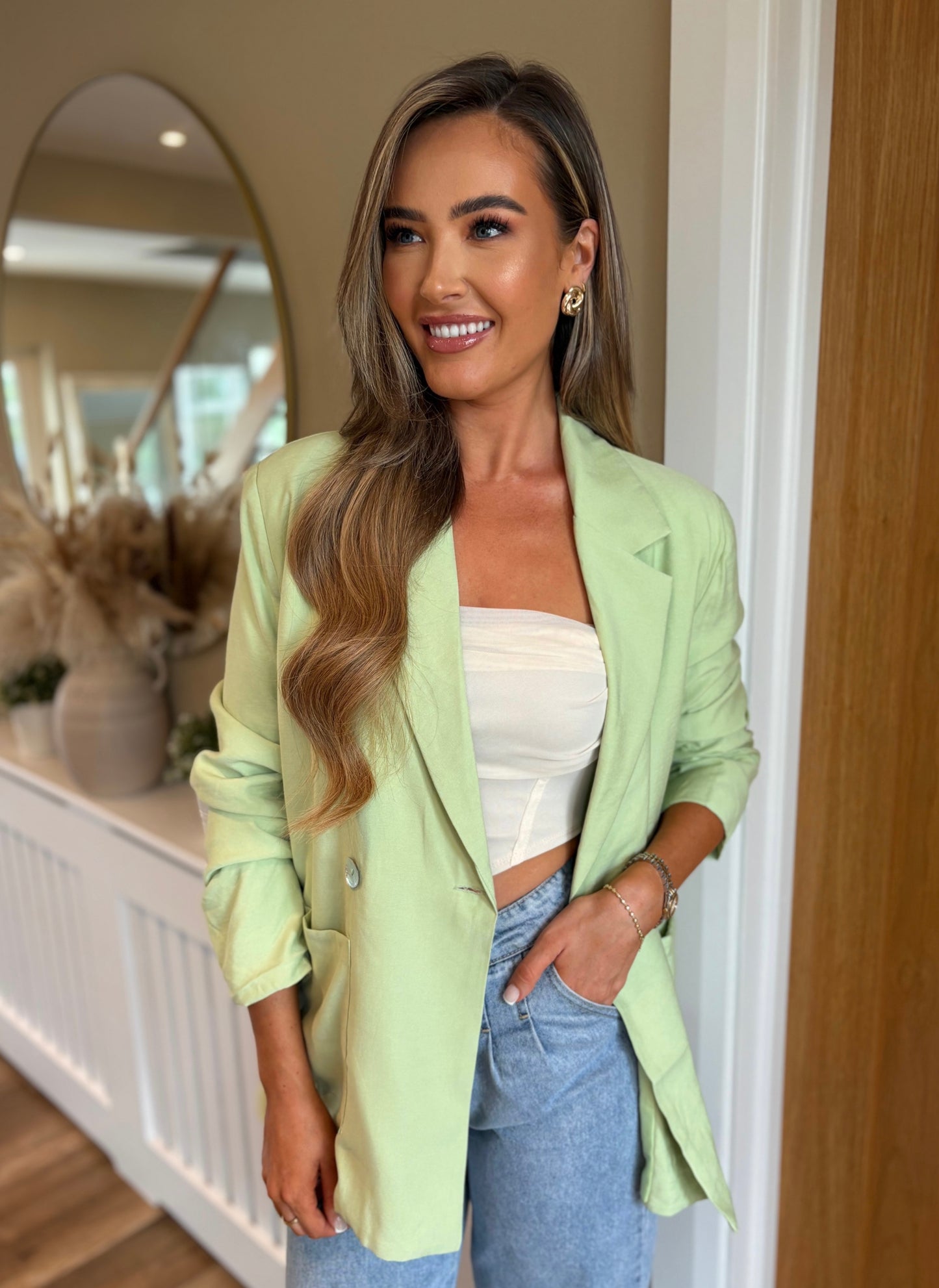 Shea Blazer Lime