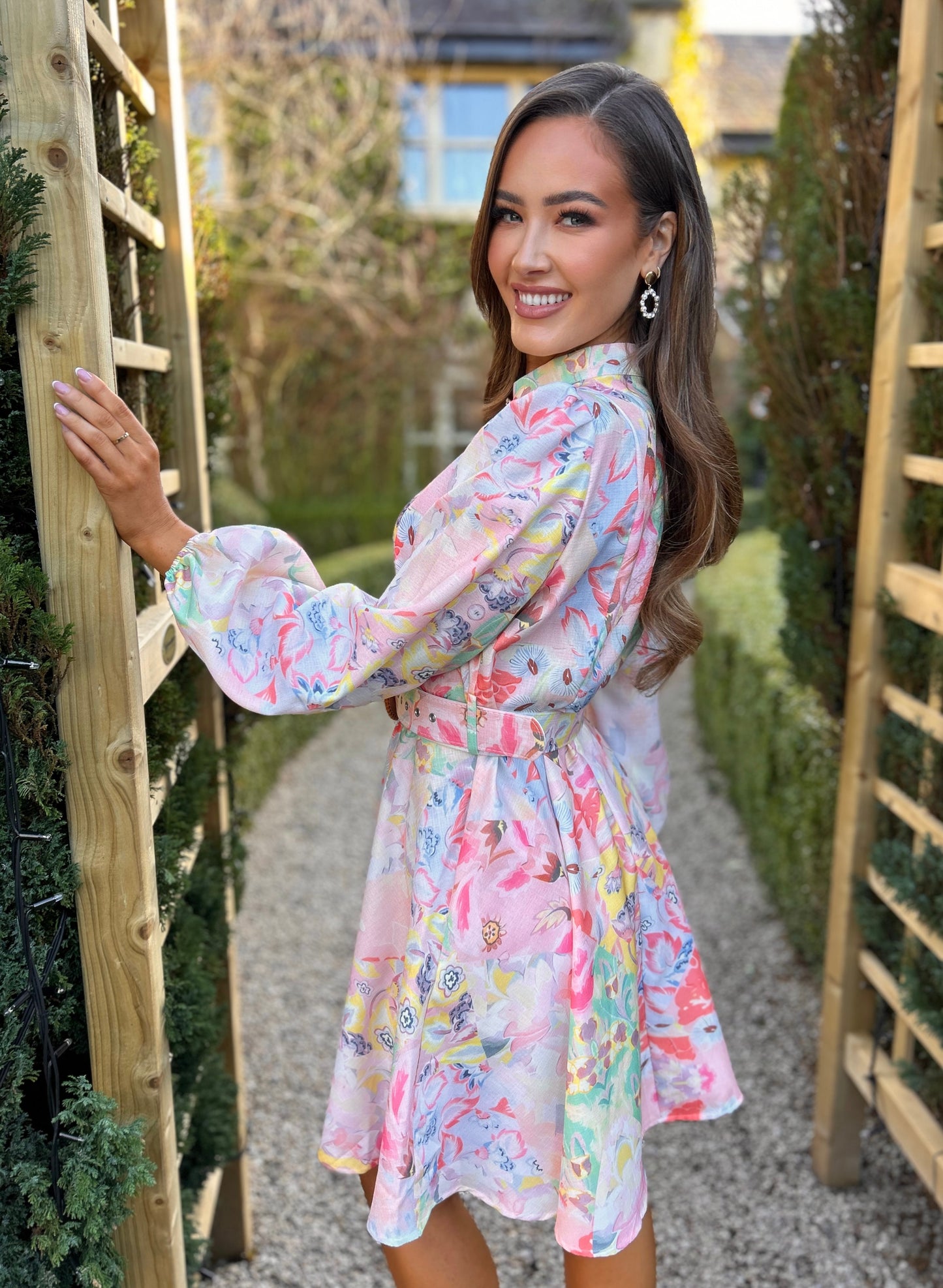 Arvil Print Dress