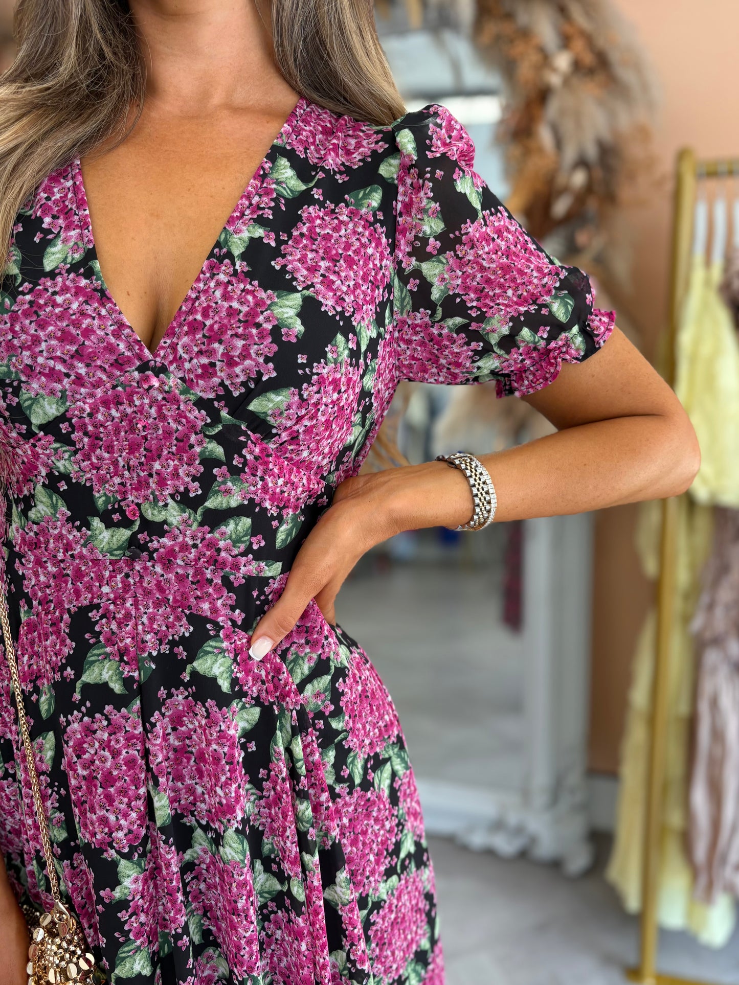 Dahlia Dress Purple
