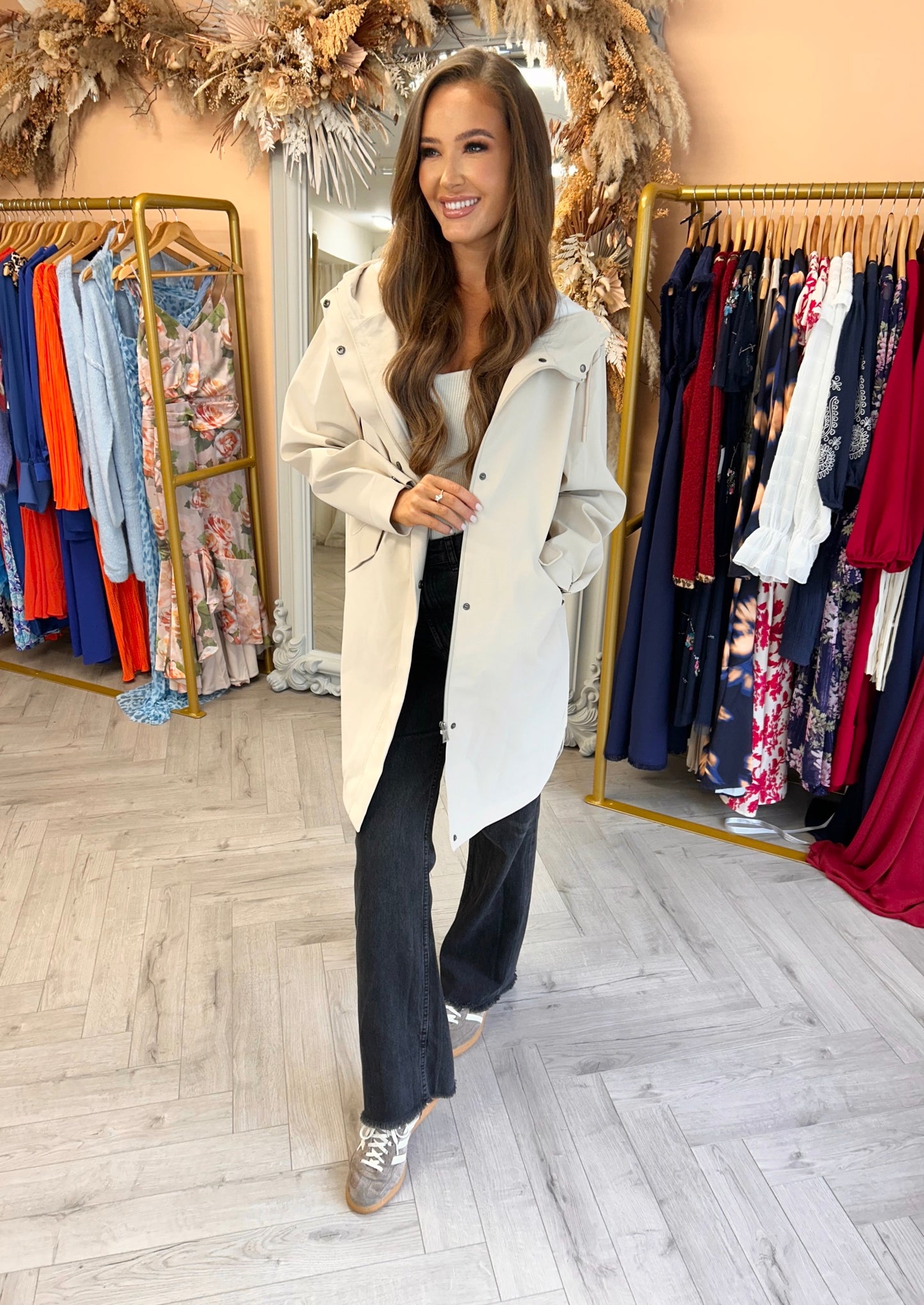 *PRE-ORDER*Callie Raincoat Beige