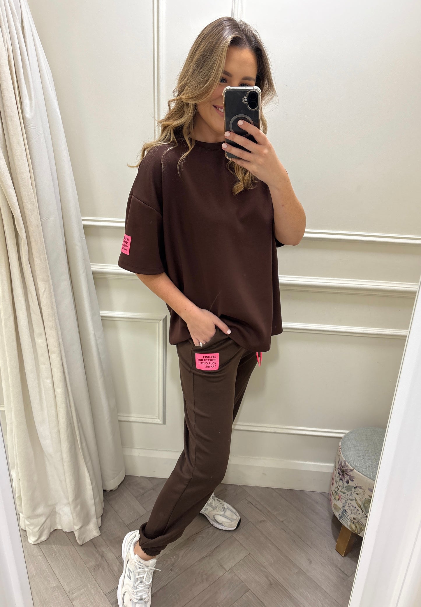 Haylie Tracksuit Brown