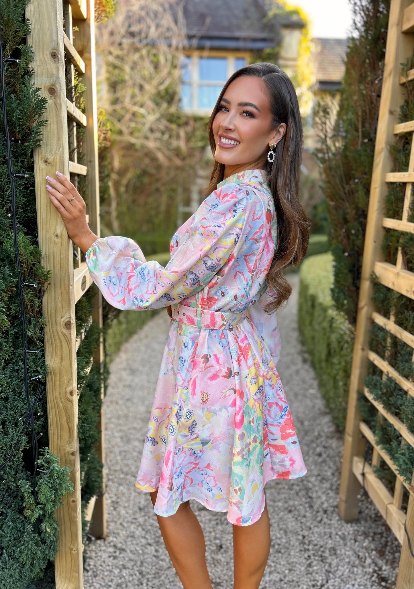 Arvil Print Dress