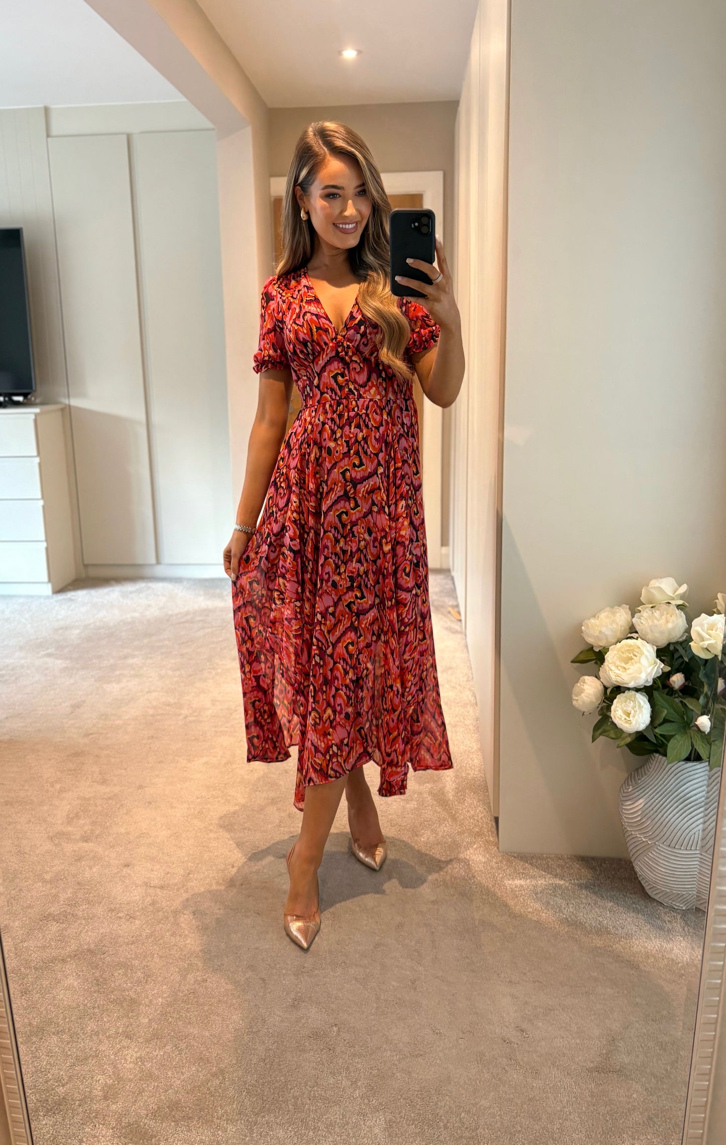 Ryleigh Dress Orange