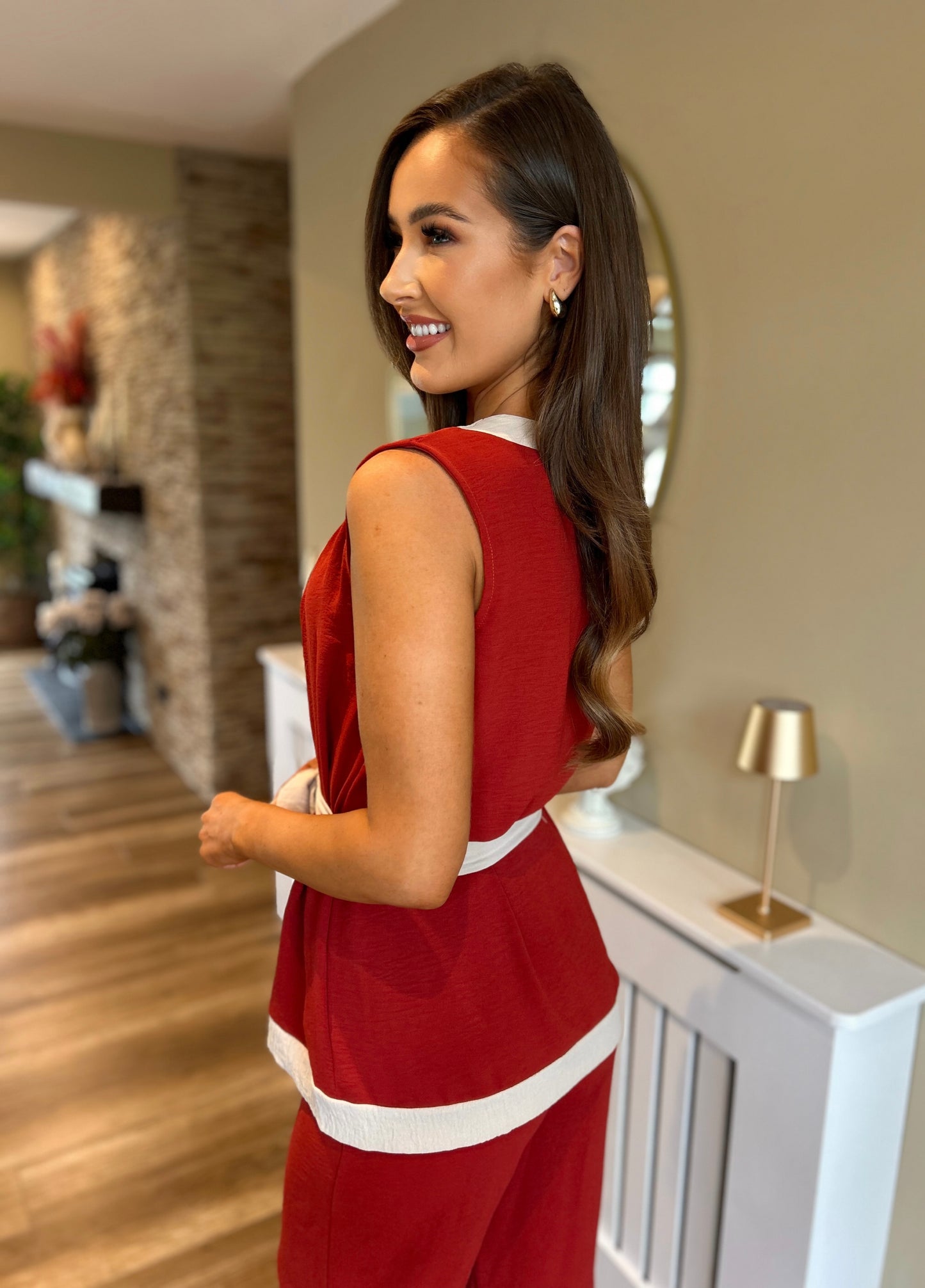 Yasmin Two-Piece Rust