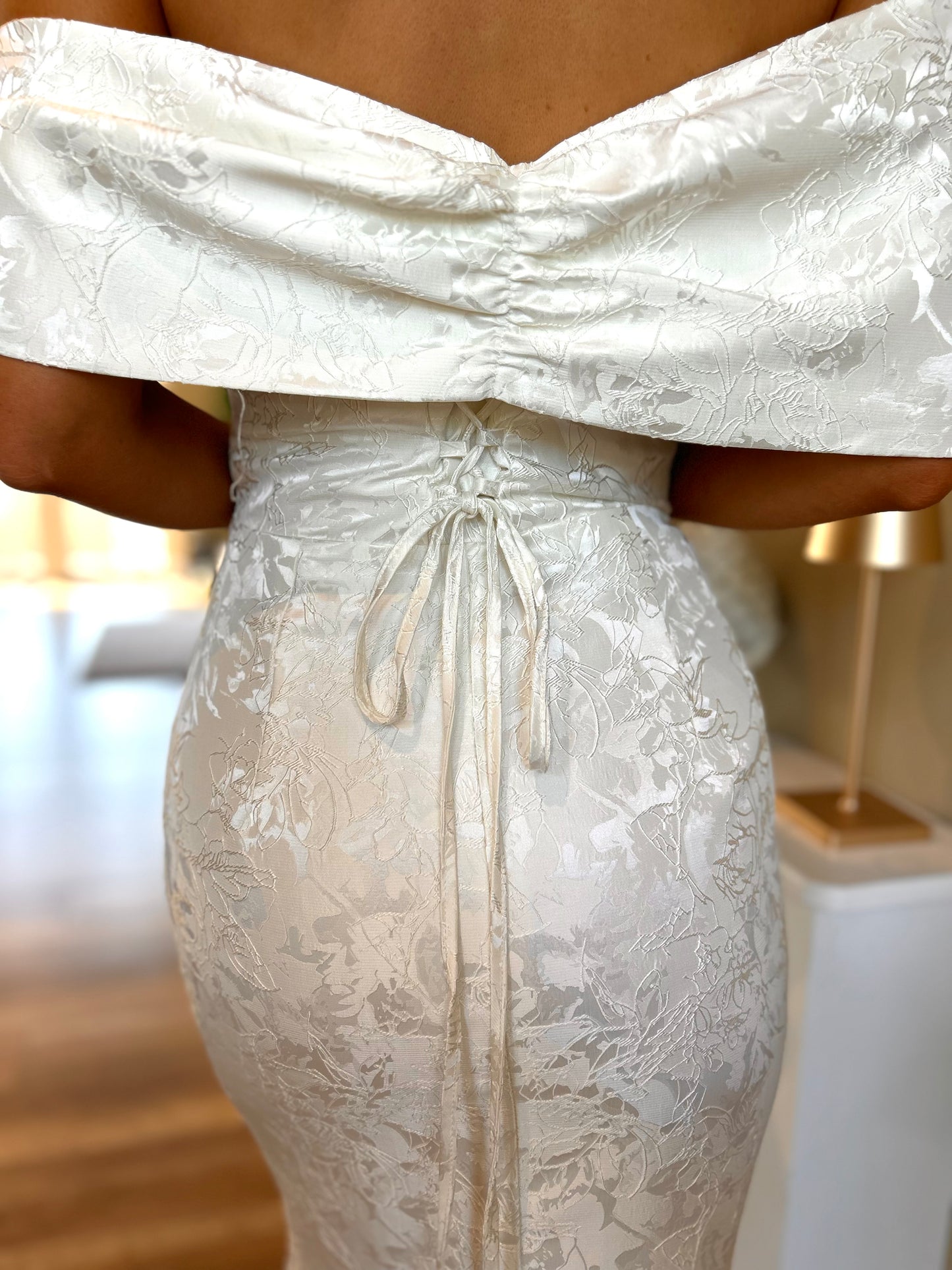 Siran Dress Ivory