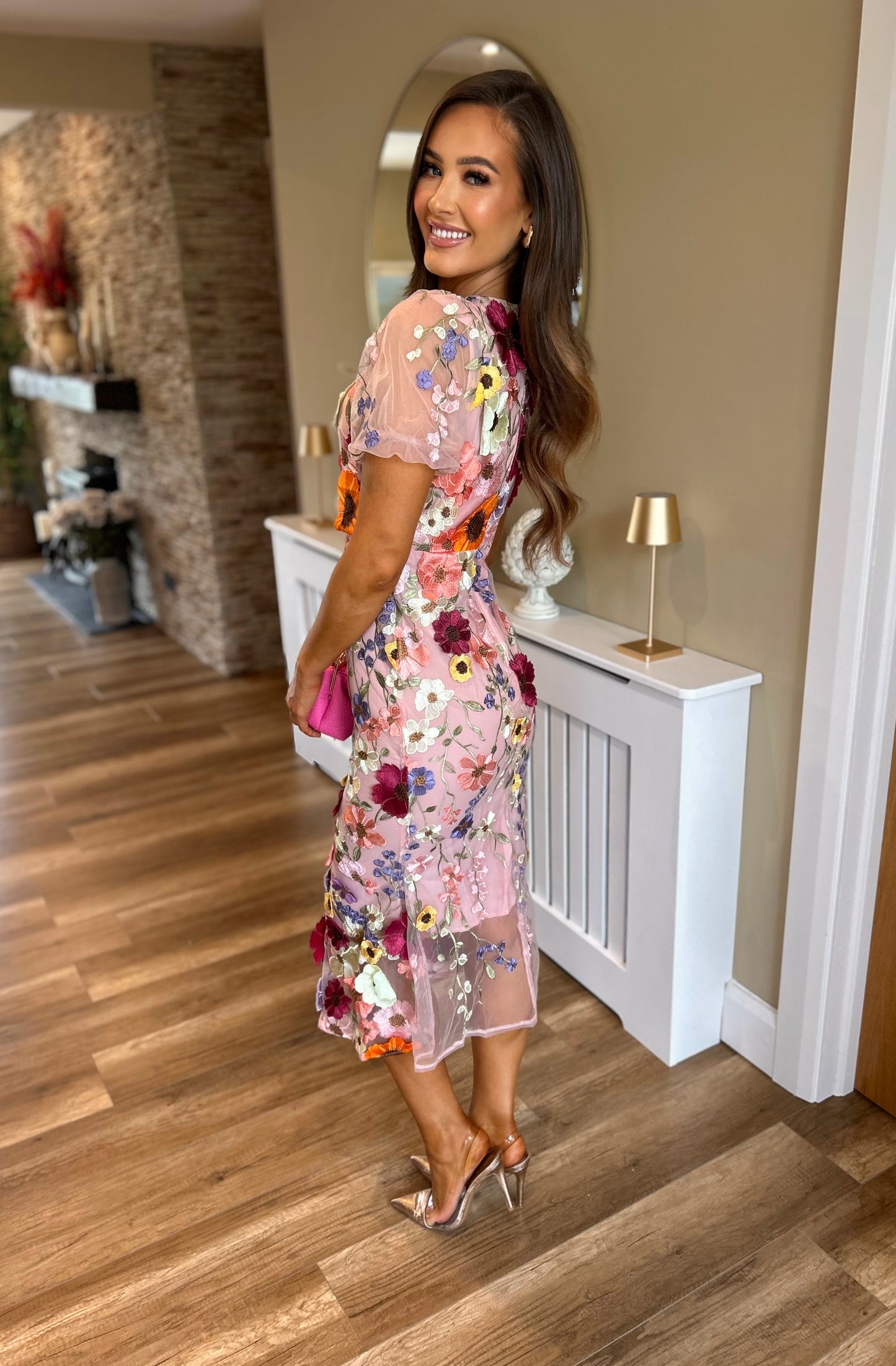 Florence Dress Blush Pink