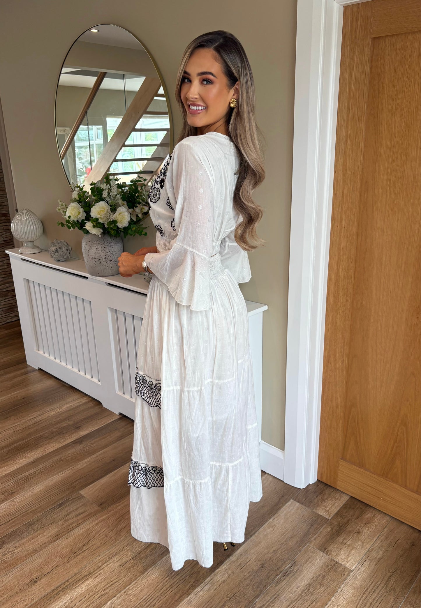 Ivy Two Piece White