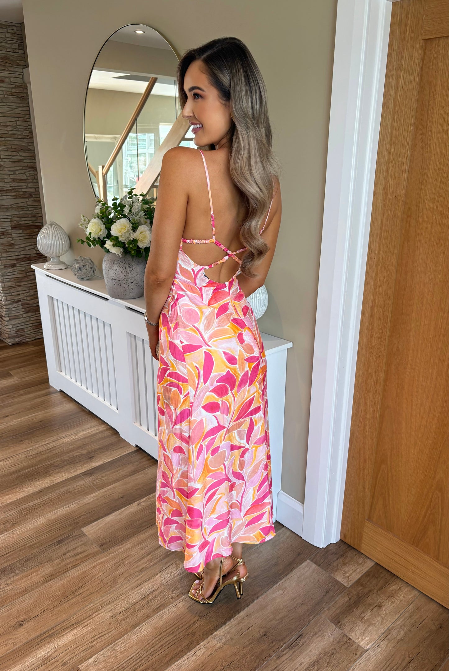 Linnea Dress Blush Pink