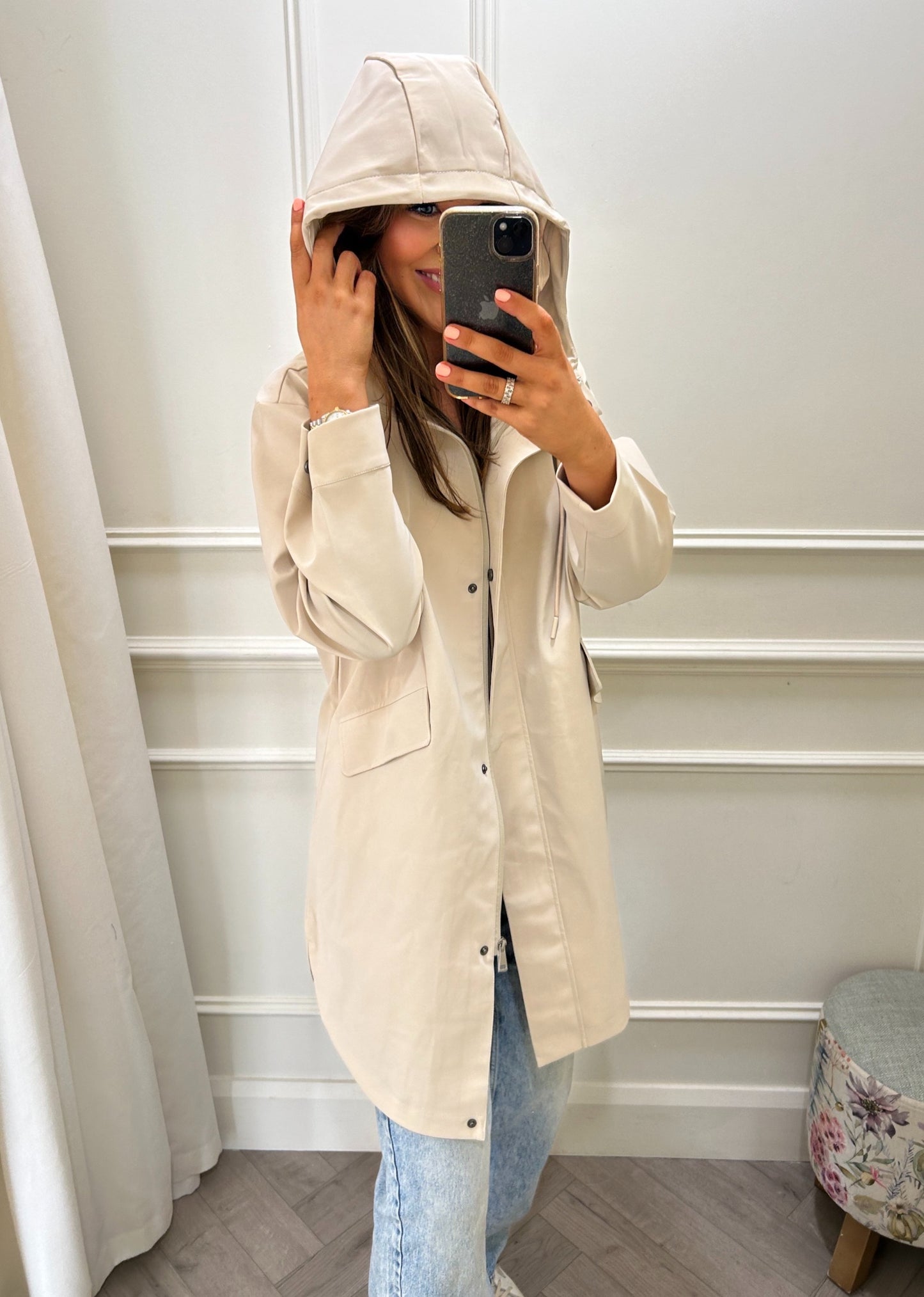 *PRE-ORDER*Callie Raincoat Beige