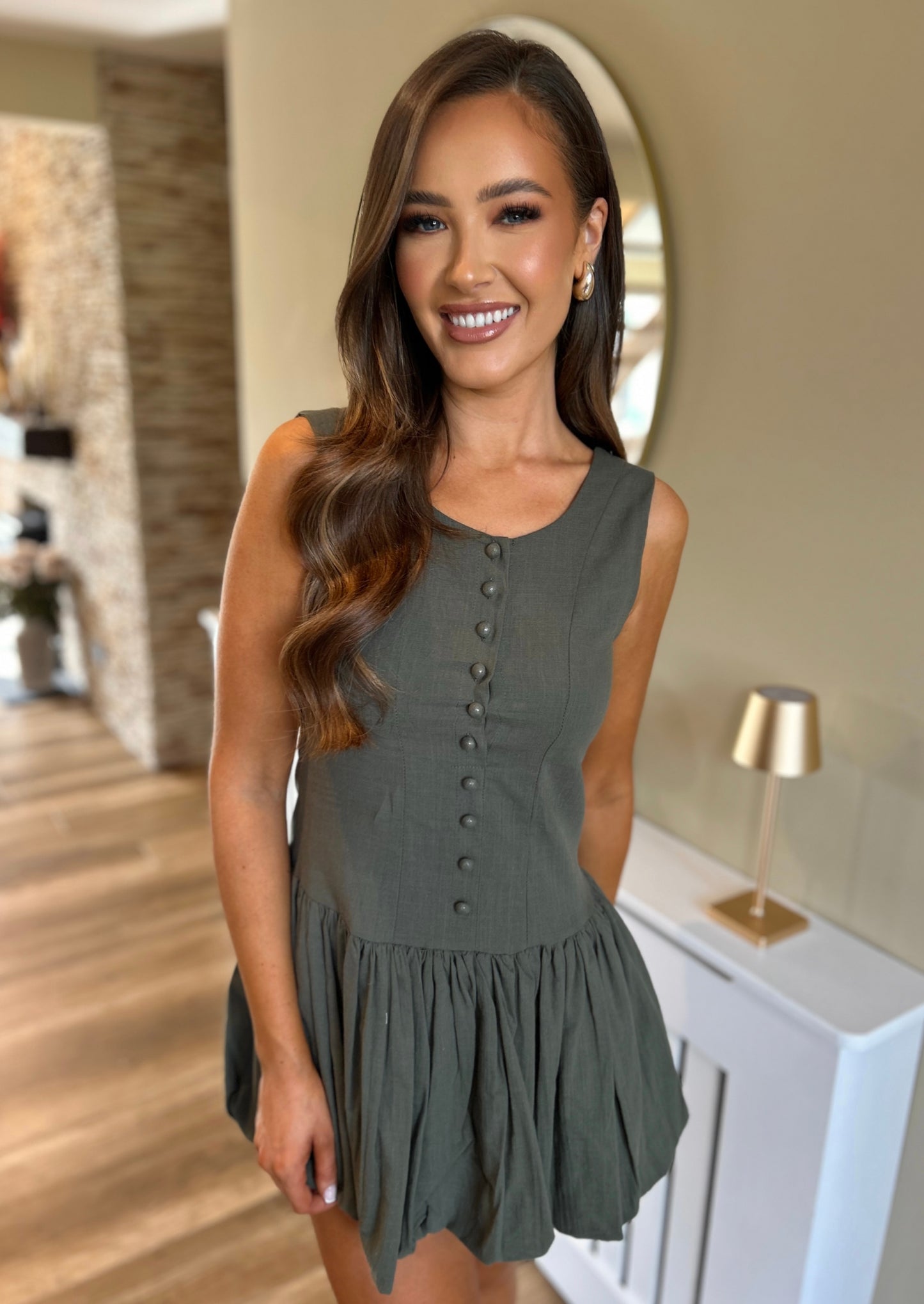 Bara Dress Khaki