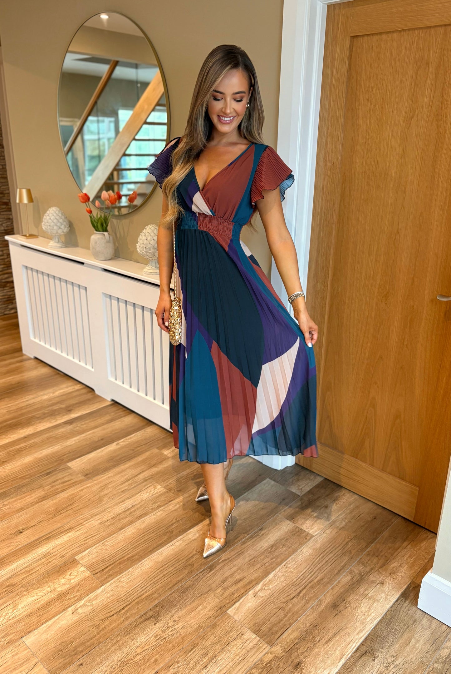 Solana Dress Navy