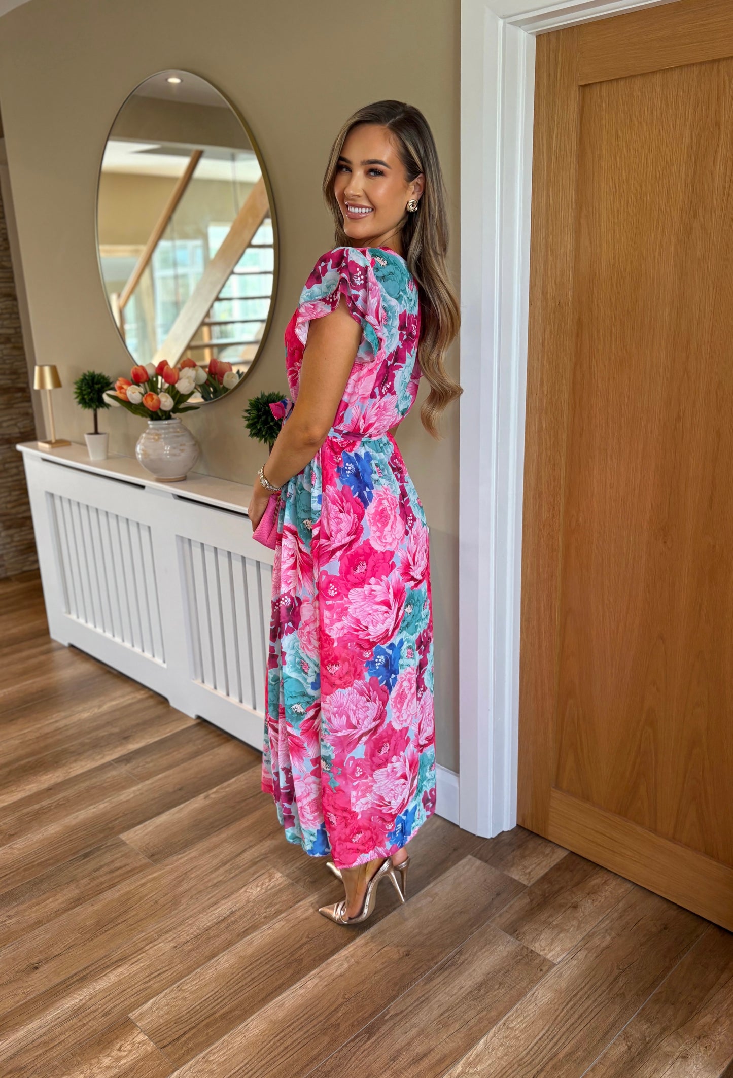 Alora Dress Pink