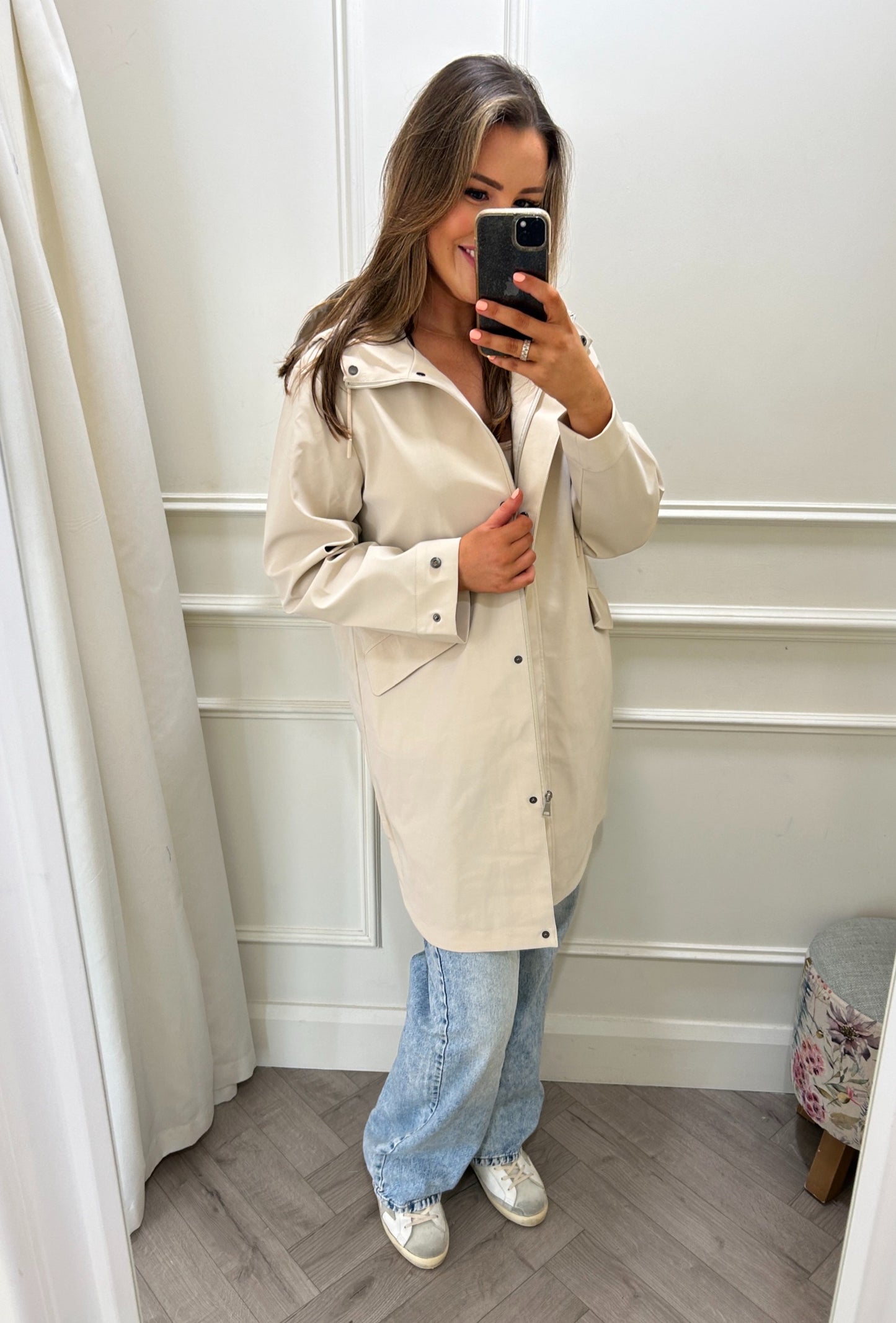 *PRE-ORDER*Callie Raincoat Beige