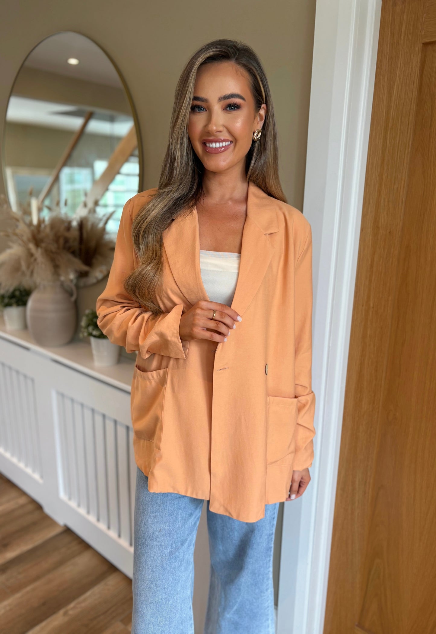 Shea Blazer Orange
