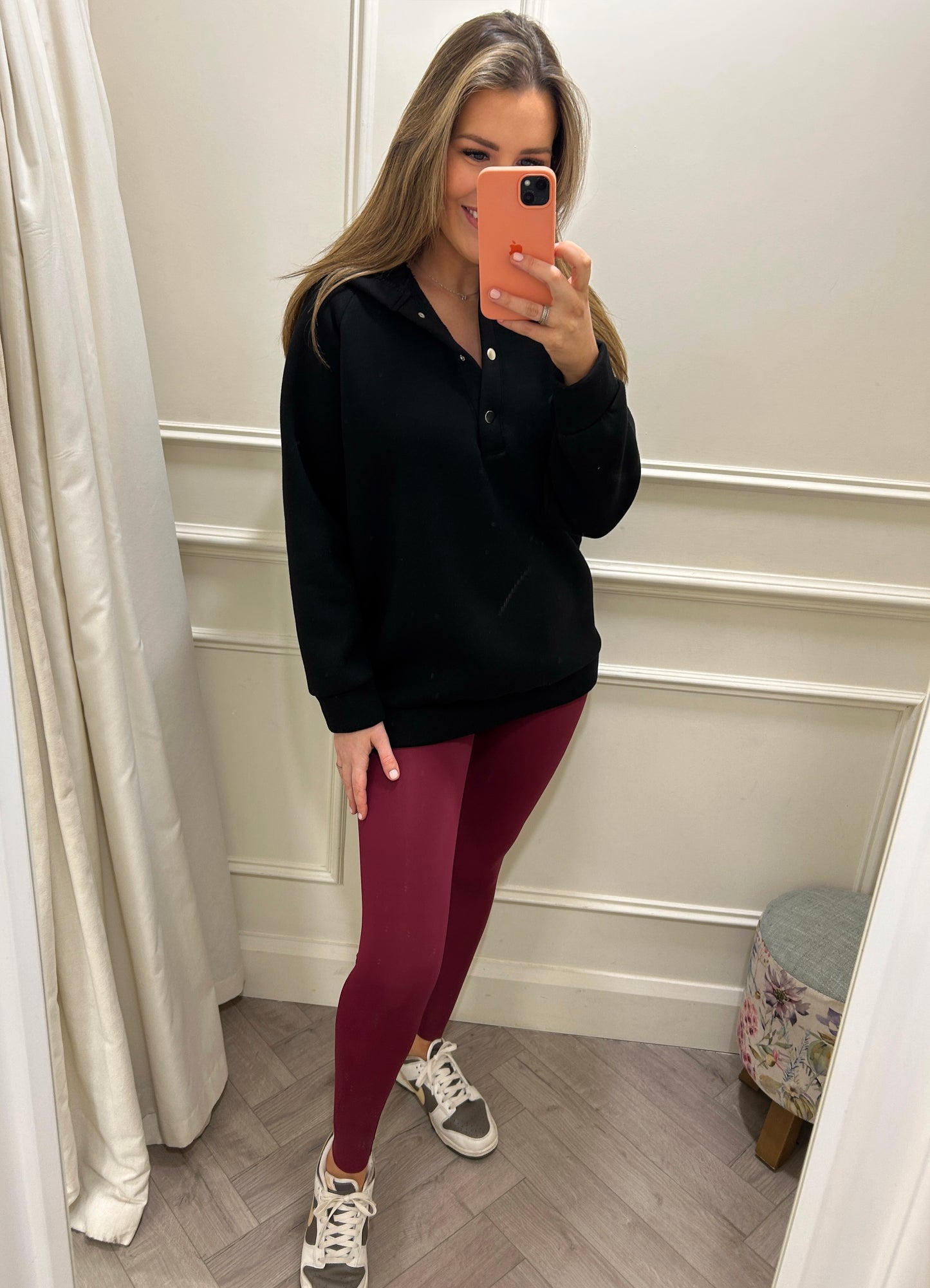 Gemma Hoodie Black