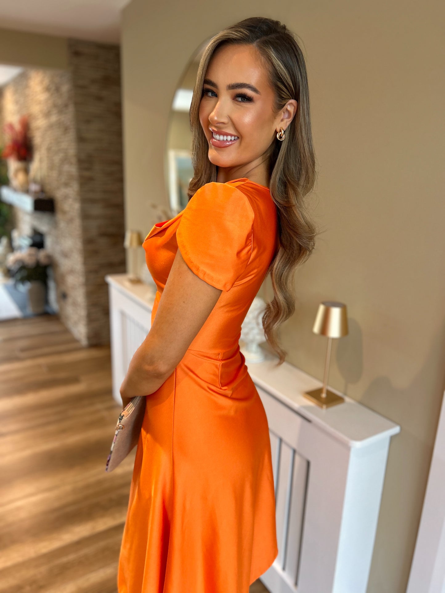Amelia Dress Orange