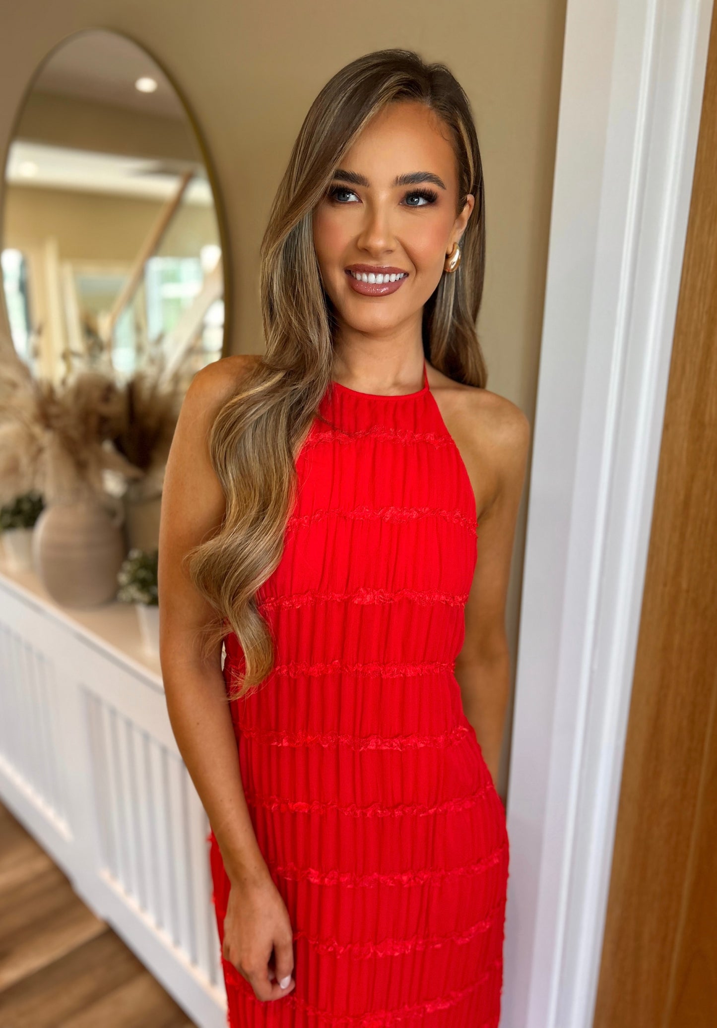 Eden Dress Red