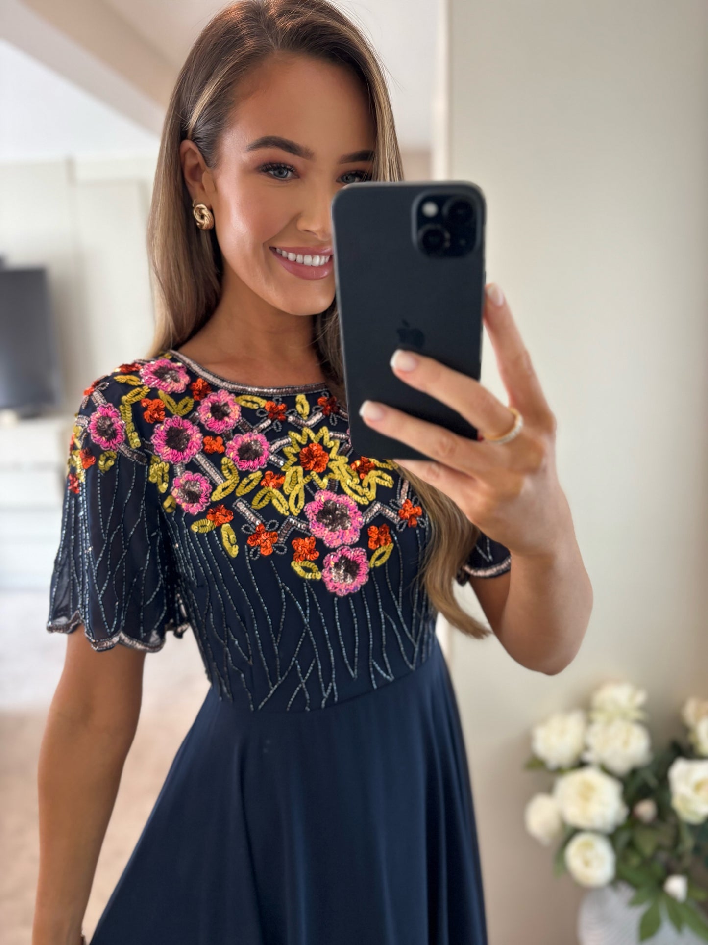 Harwin Dress Navy