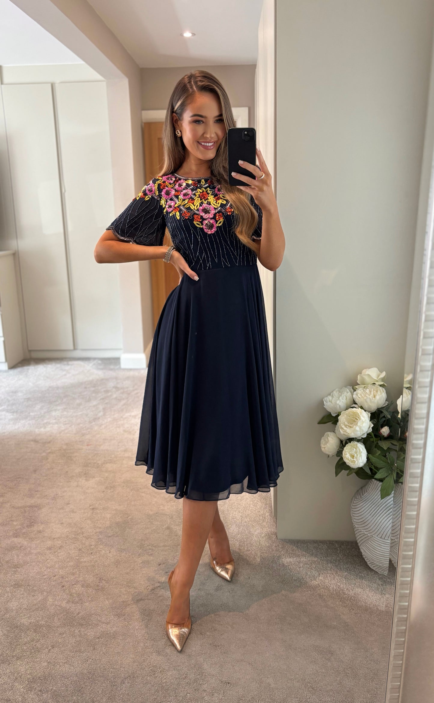 Harwin Dress Navy