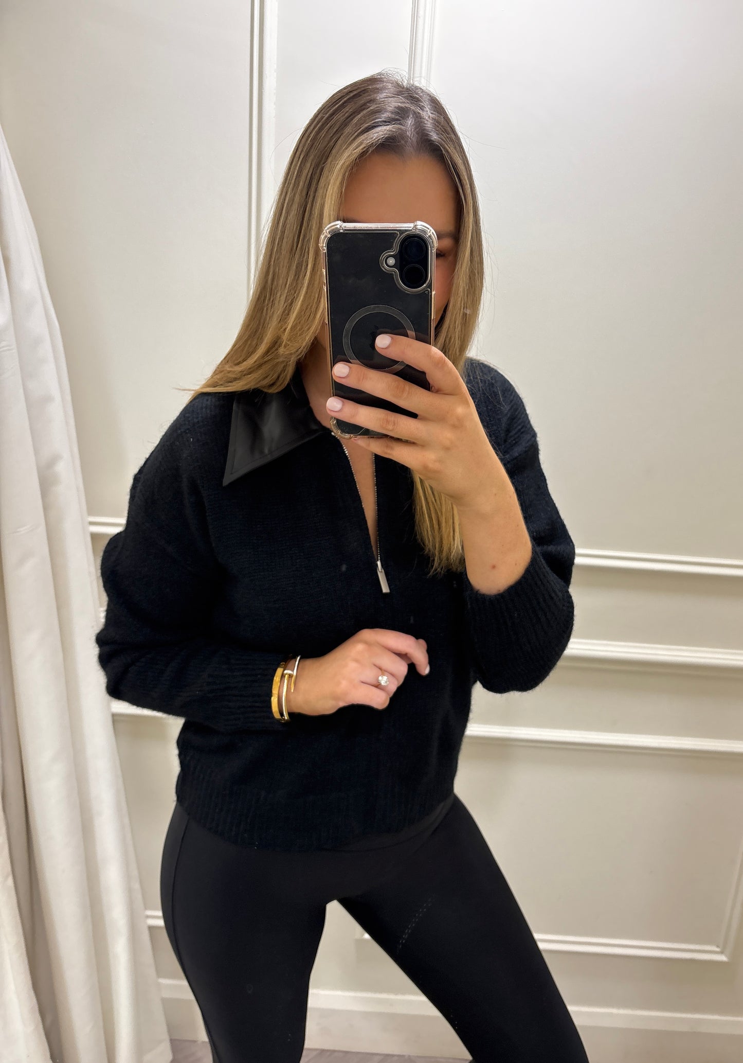 Lucie Knit Black