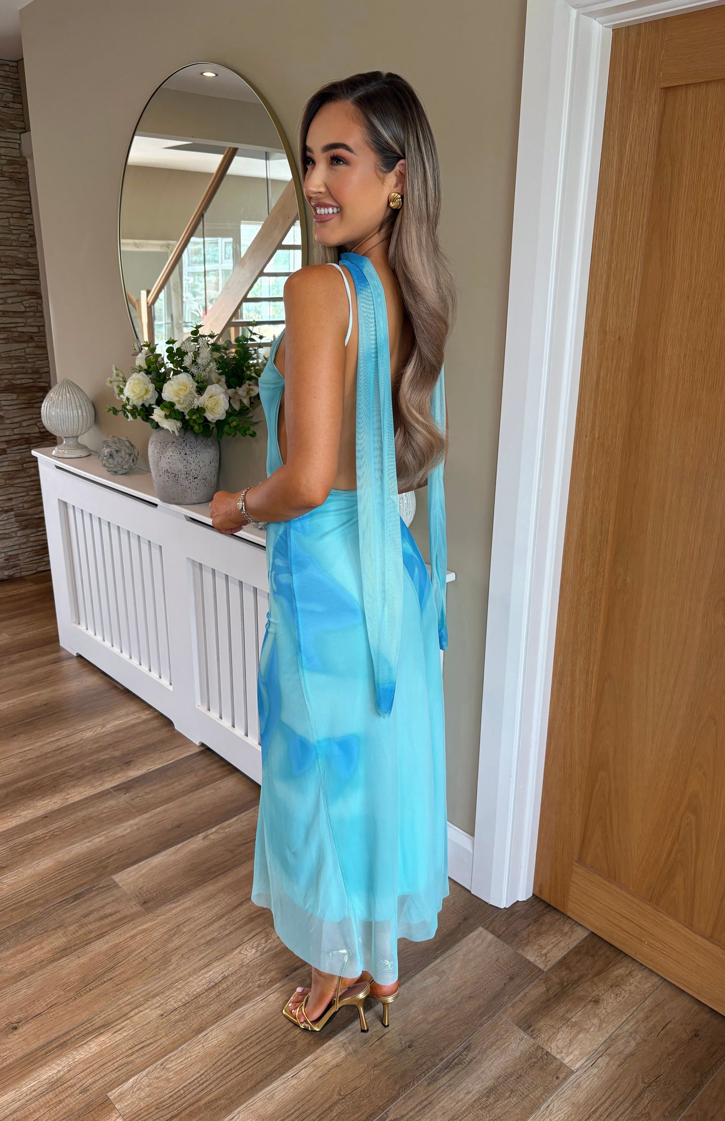 Alina Dress Blue