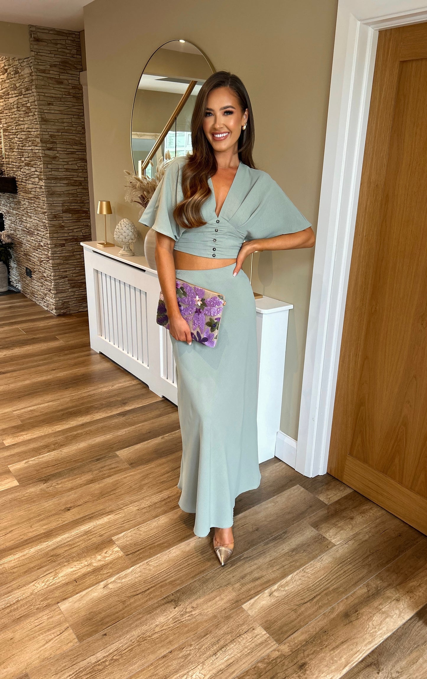 Kiara Two-Piece Sage Green