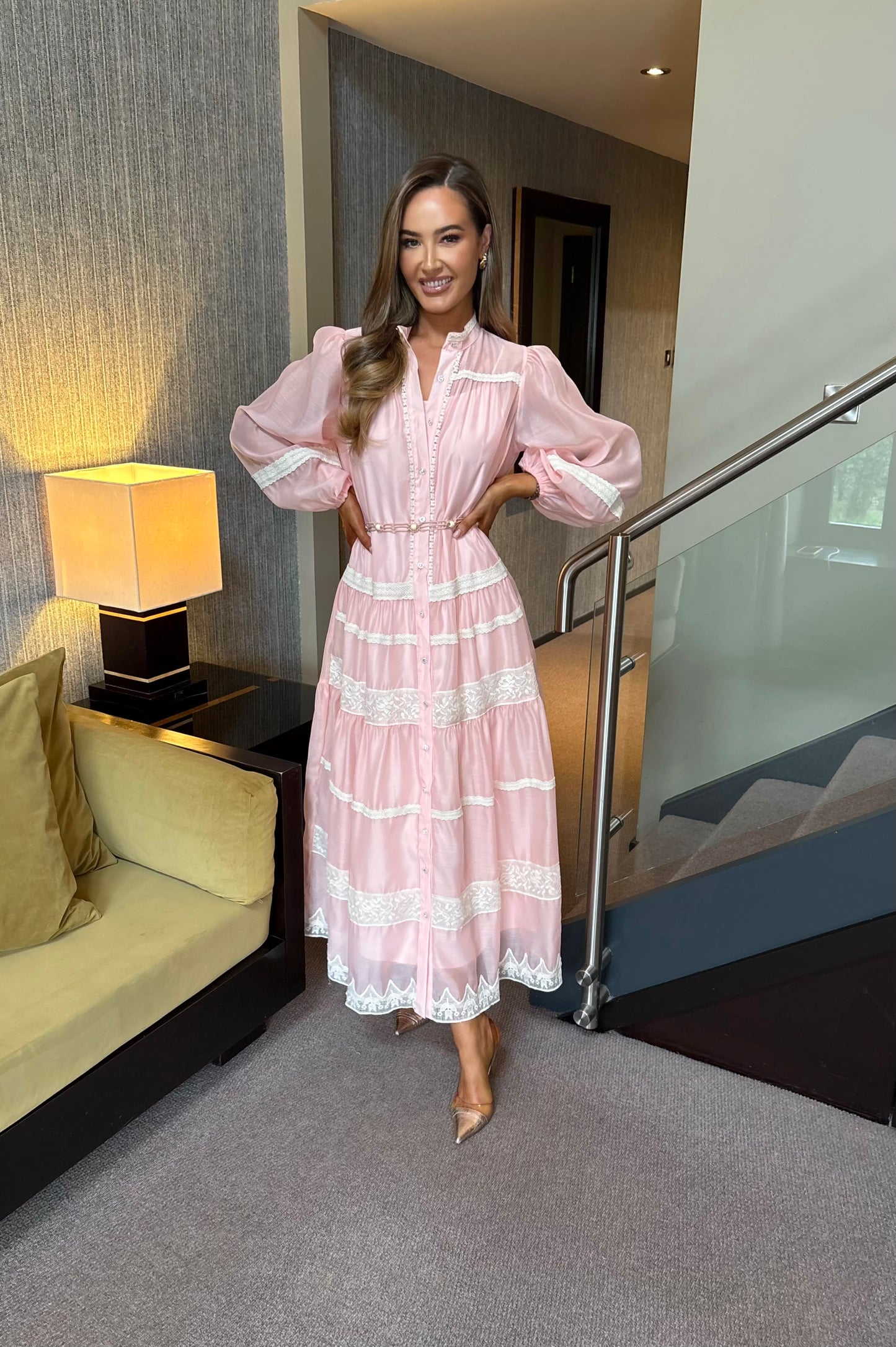 Phoebe Dress Pink