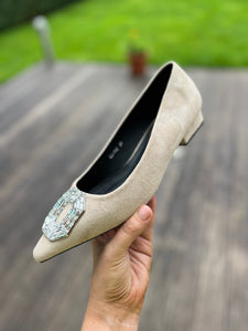Demi Flat Beige