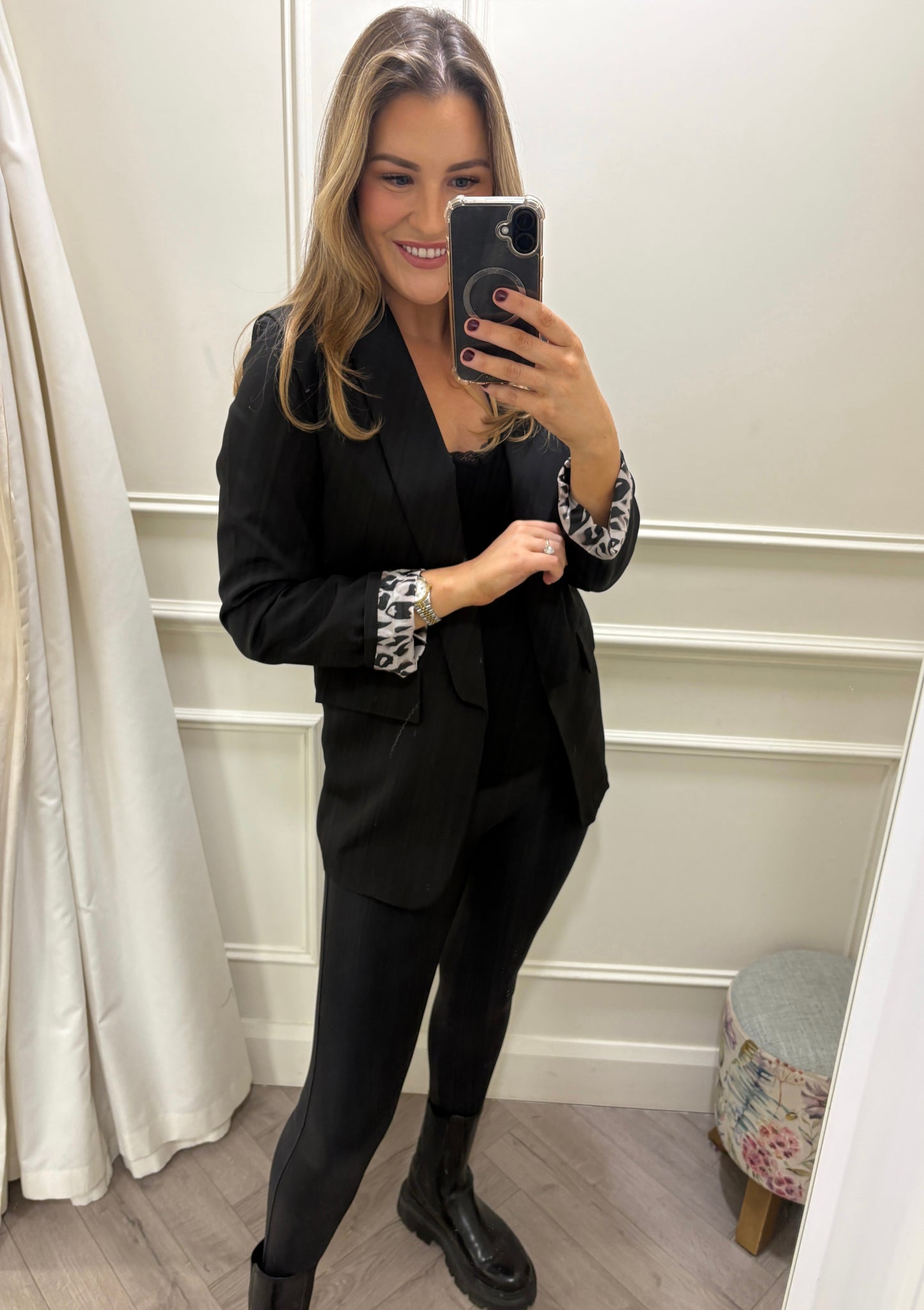 Elinda Blazer Black