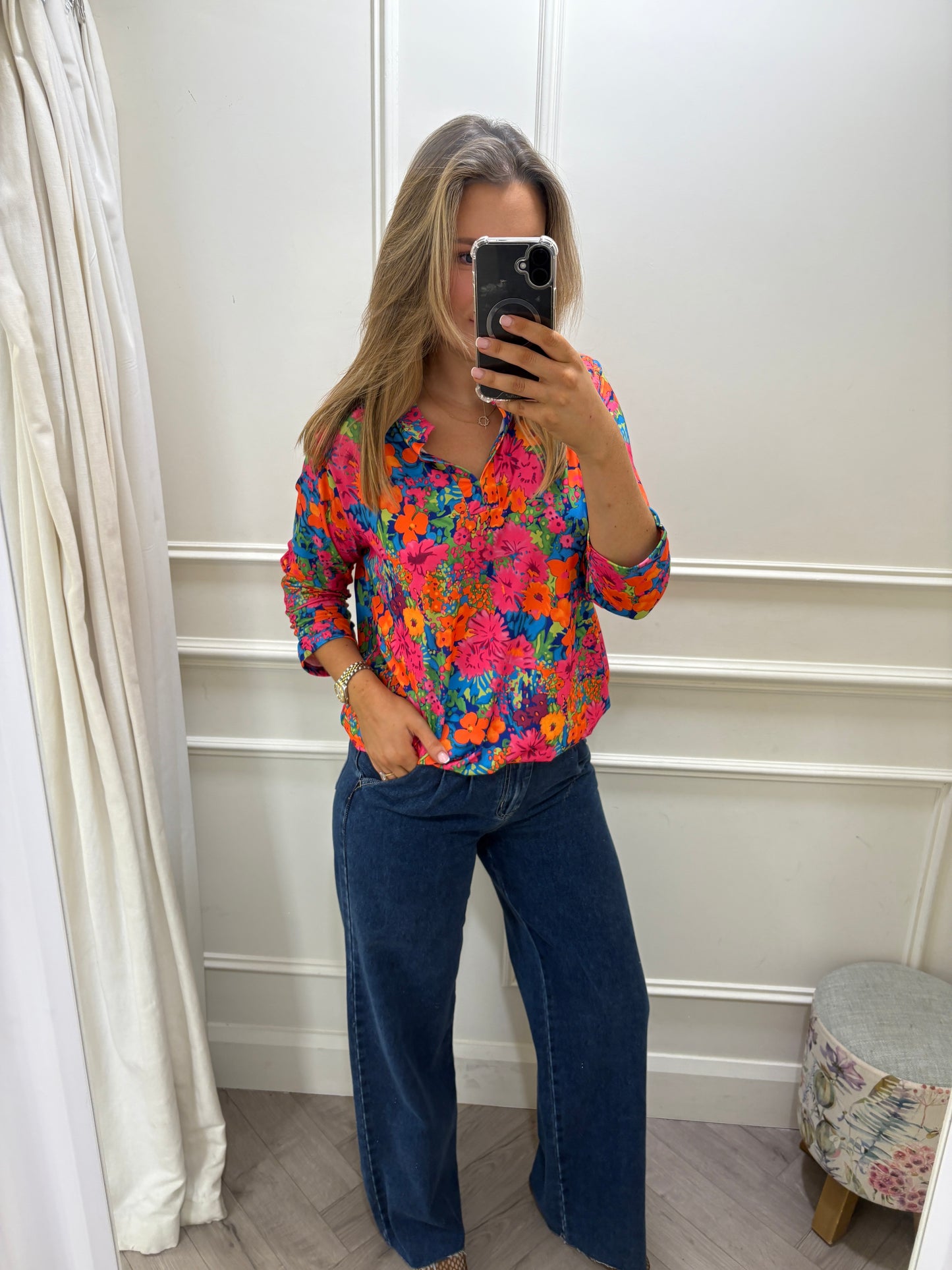 Willow Floral Top