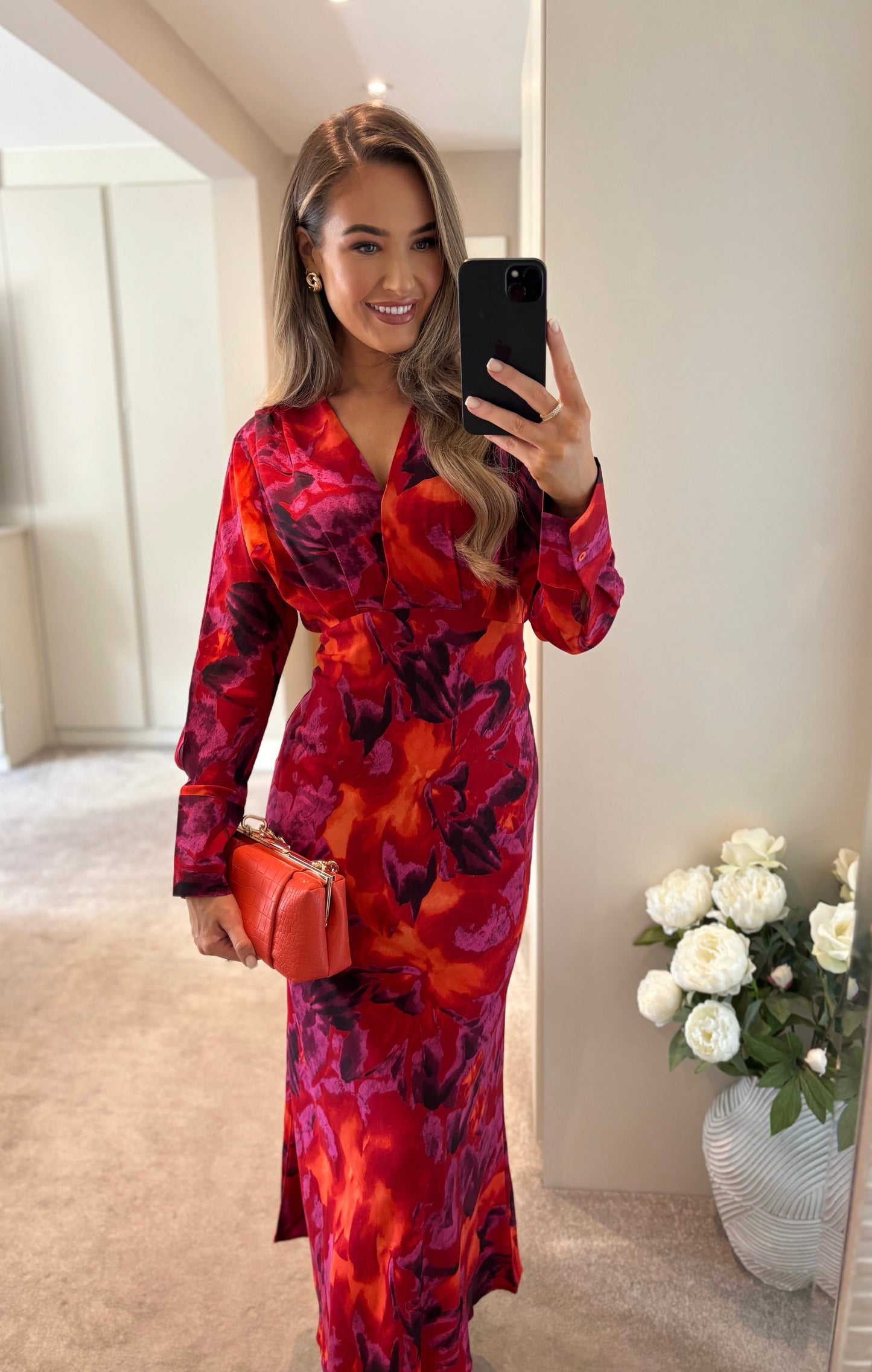 Lottie Dress Red