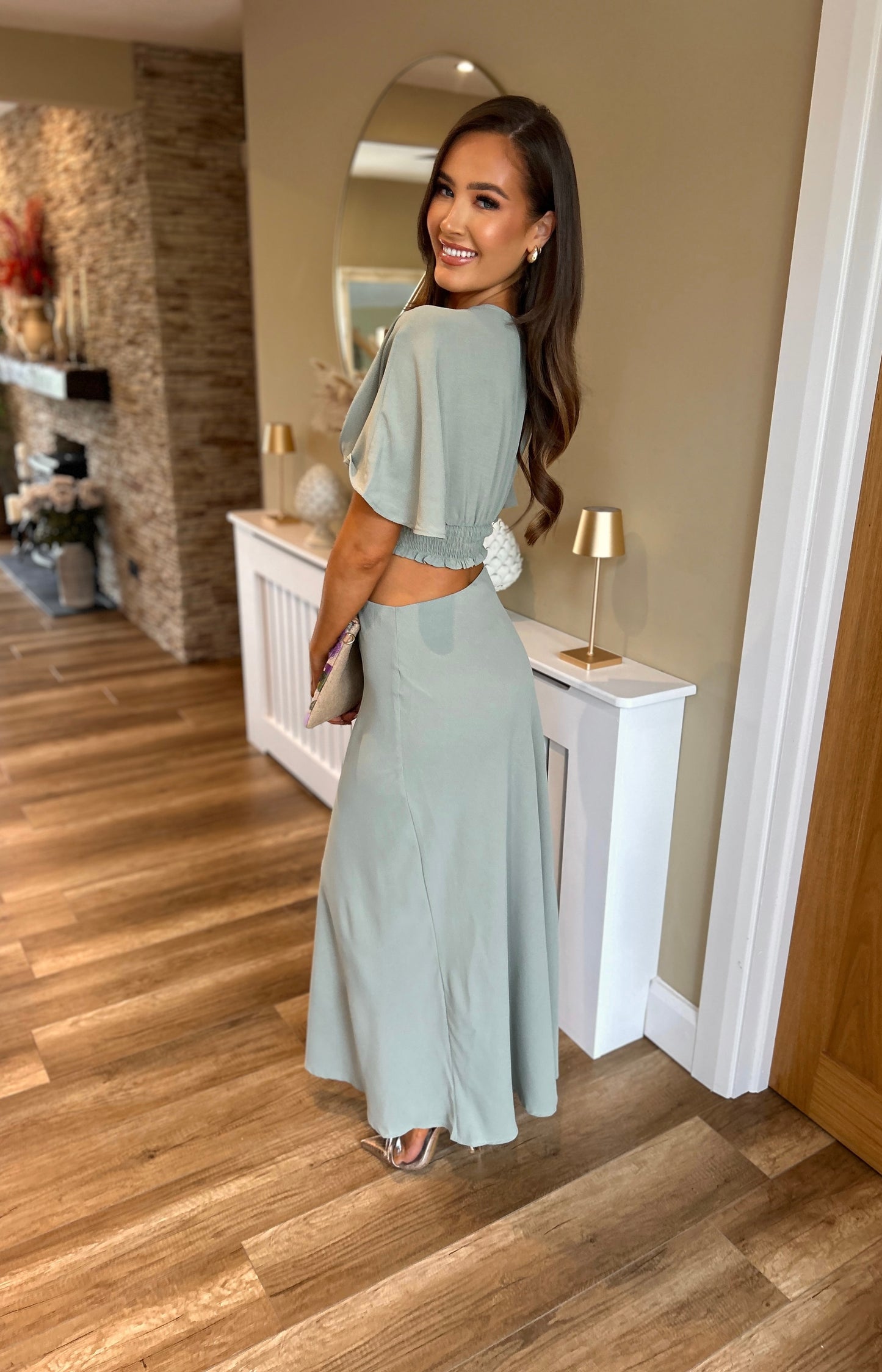 Kiara Two-Piece Sage Green