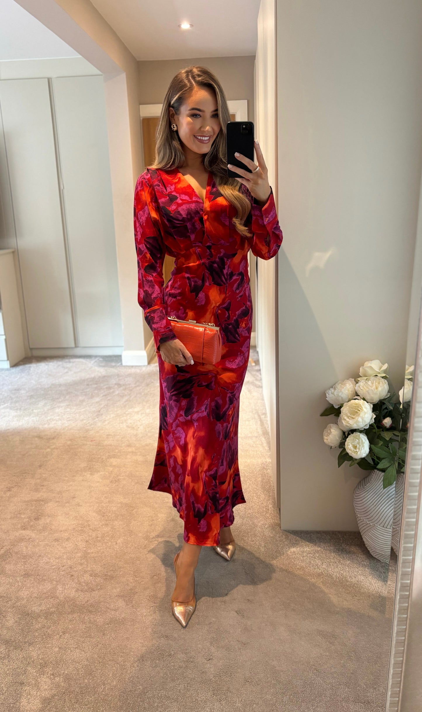 Lottie Dress Red