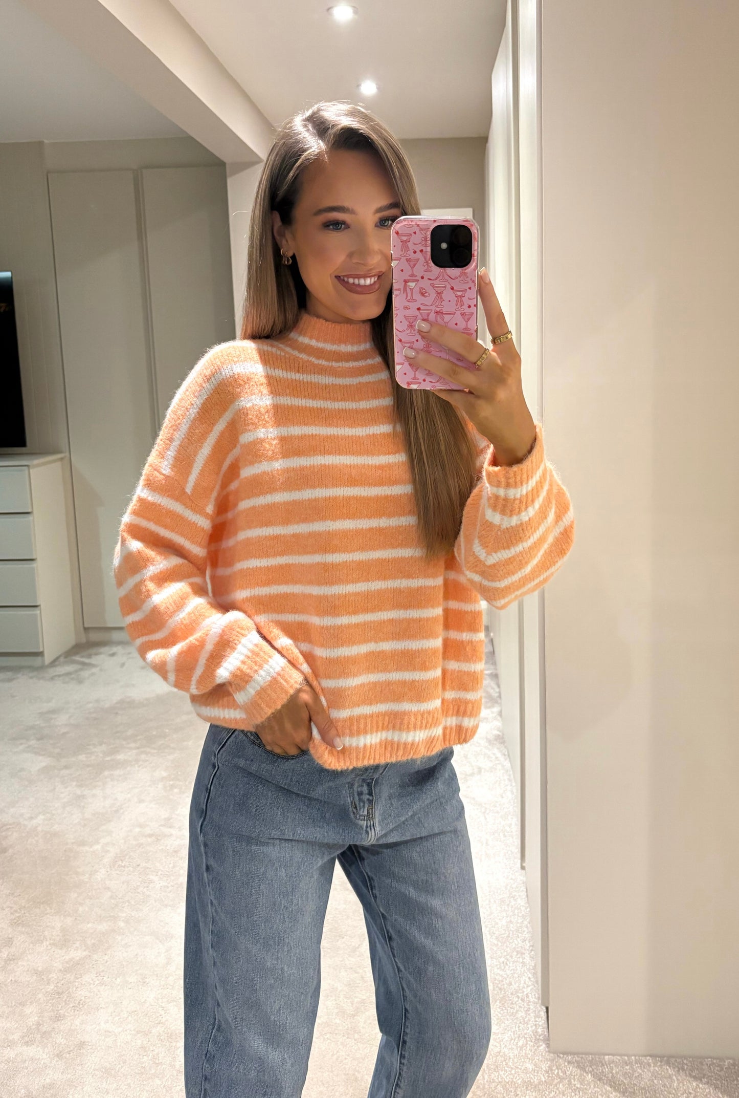 Luna Knit Orange