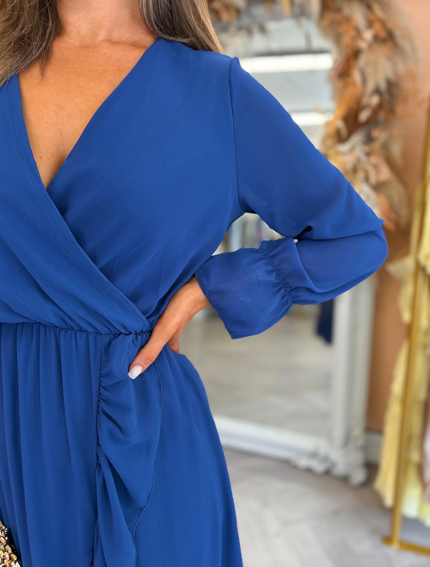 Breanna Dress Blue