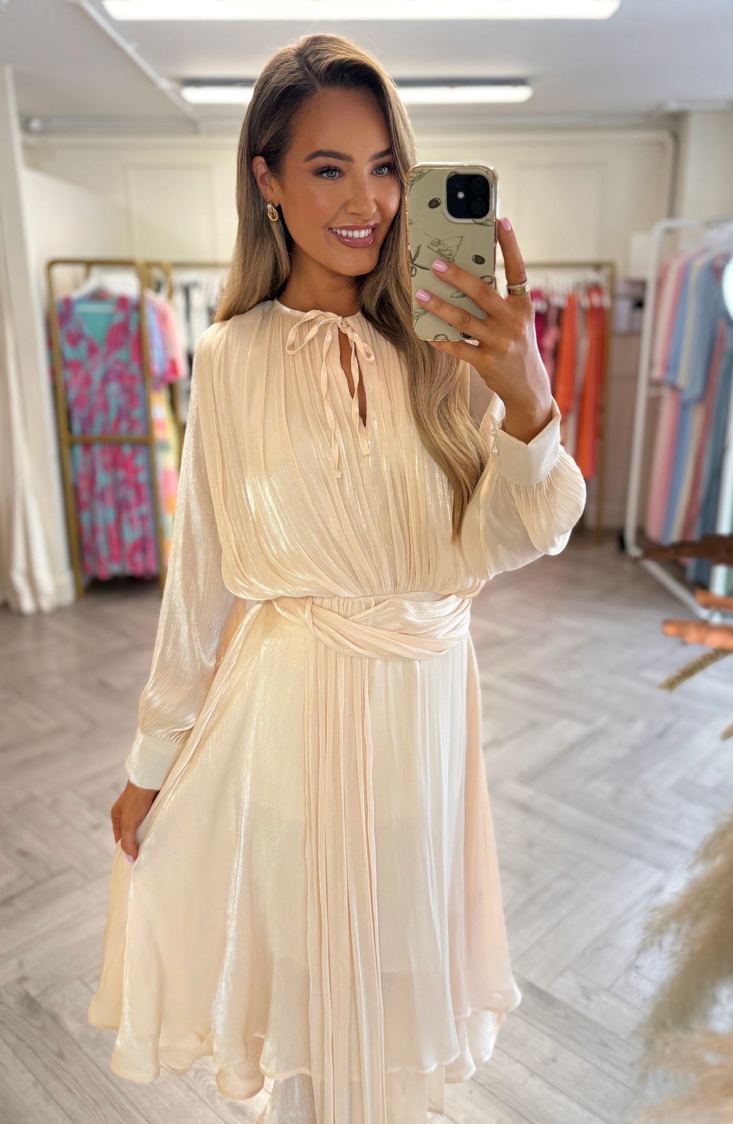Willow Dress Beige
