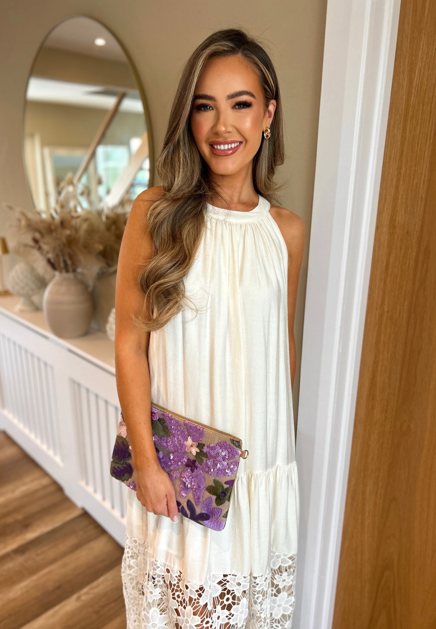 Gina Dress Beige