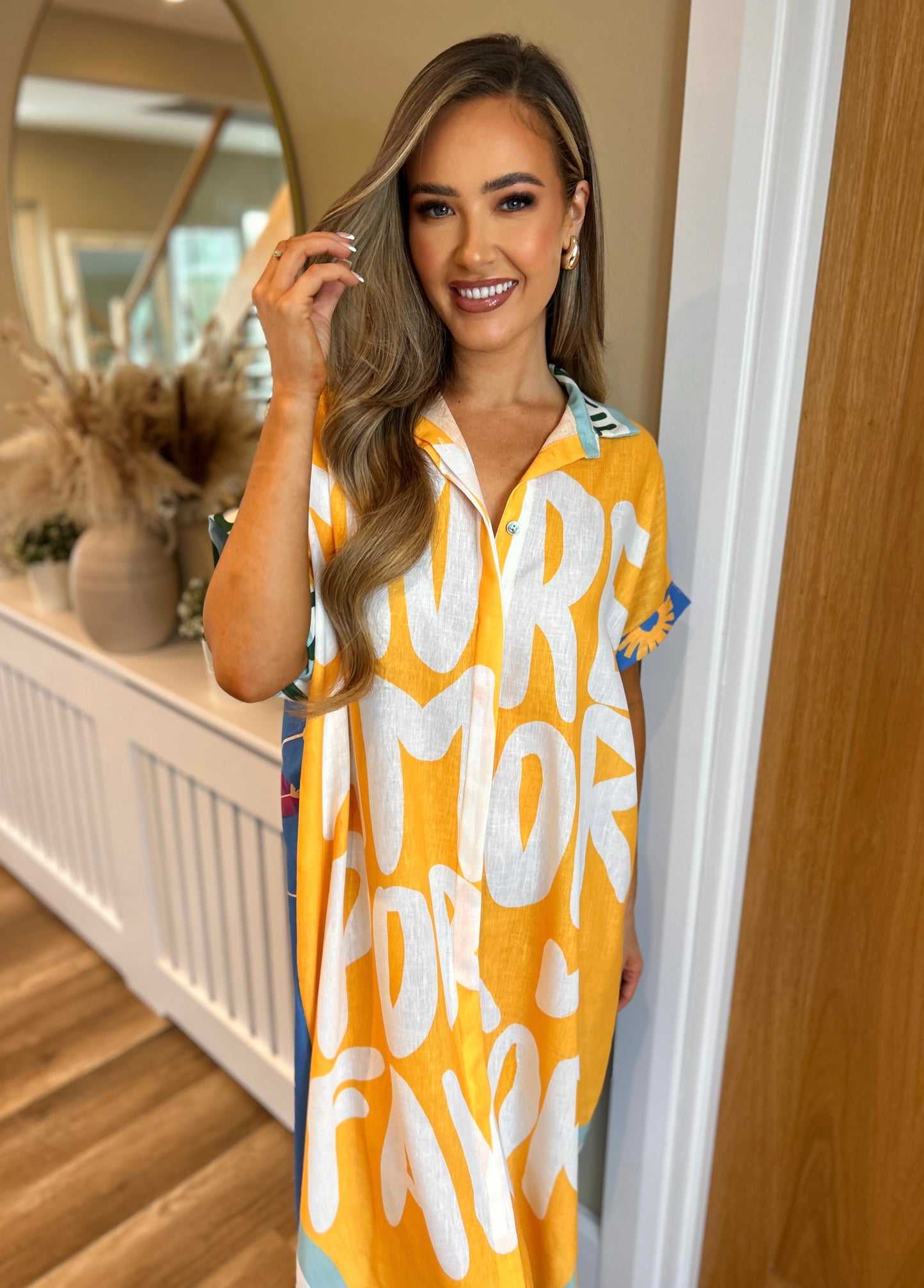 Amore Shirt Dress