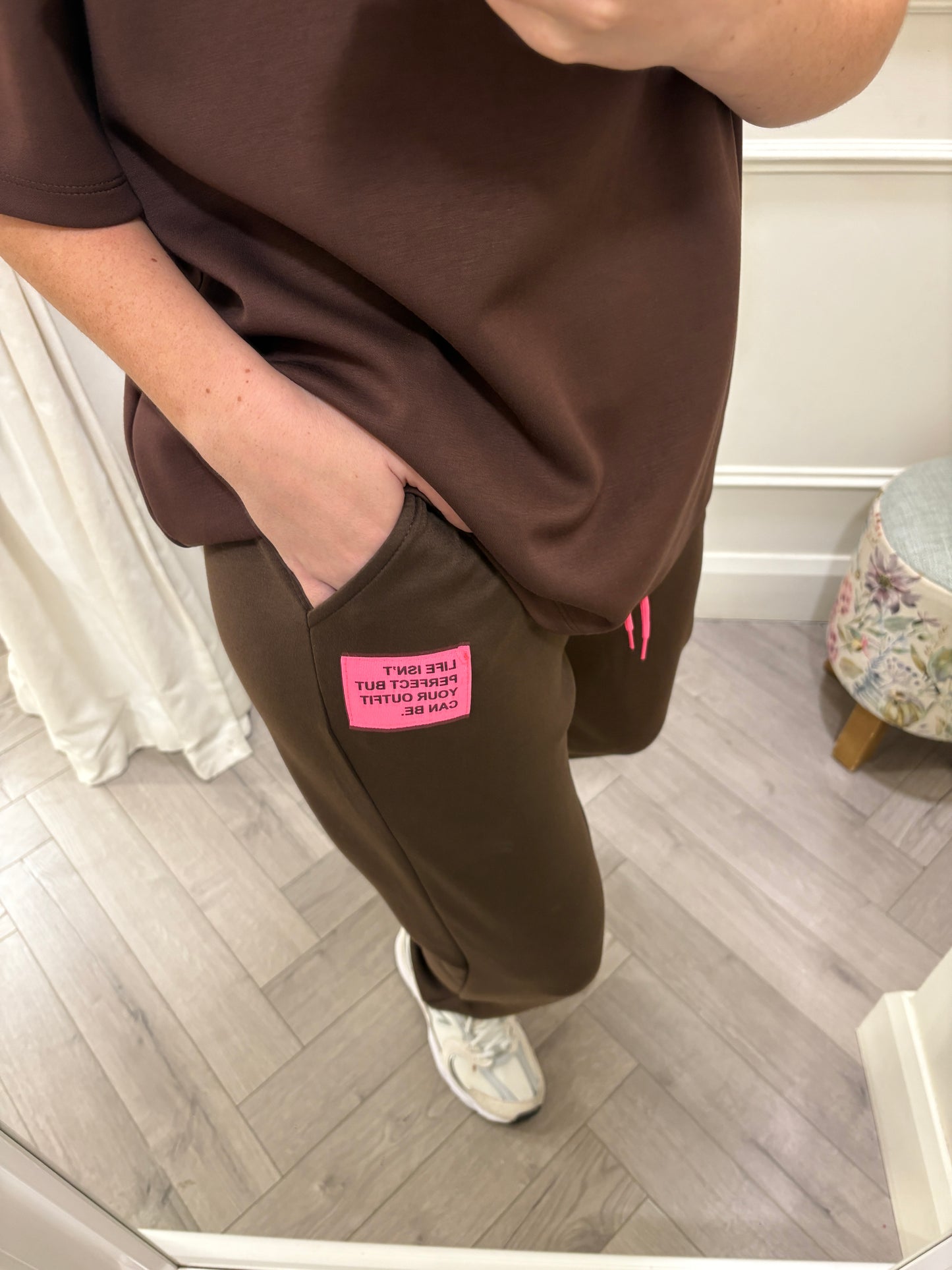 Haylie Tracksuit Brown