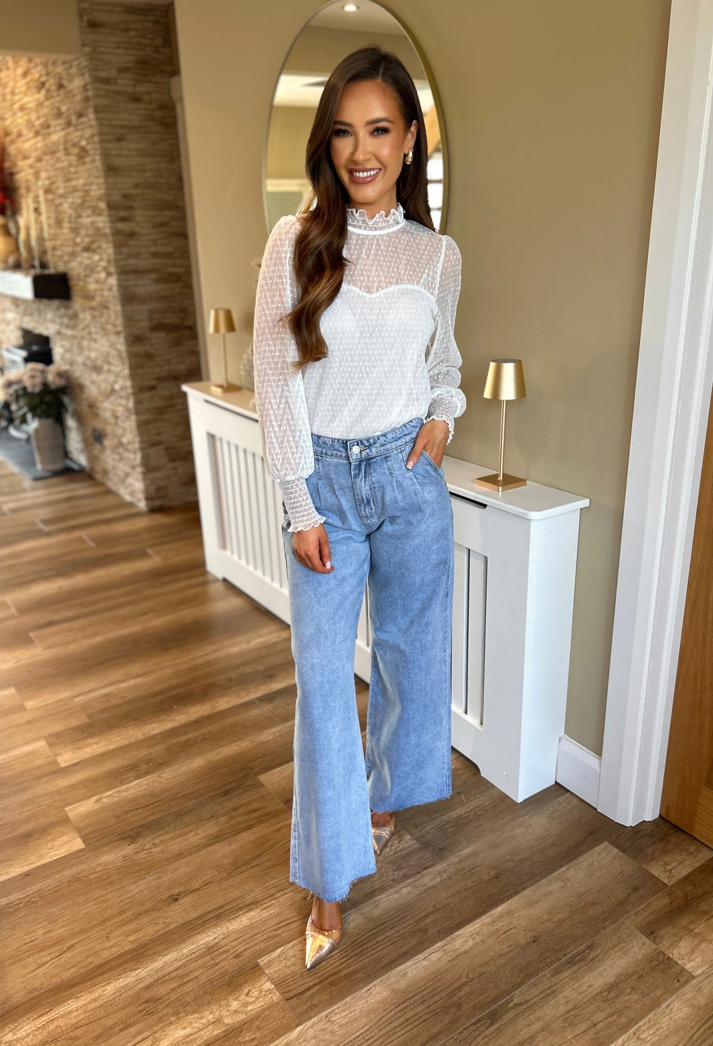 Nellie Top White