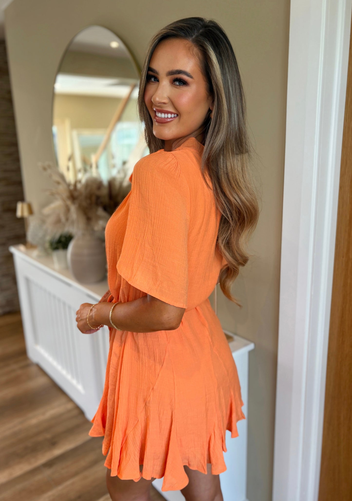 Havana Dress Orange