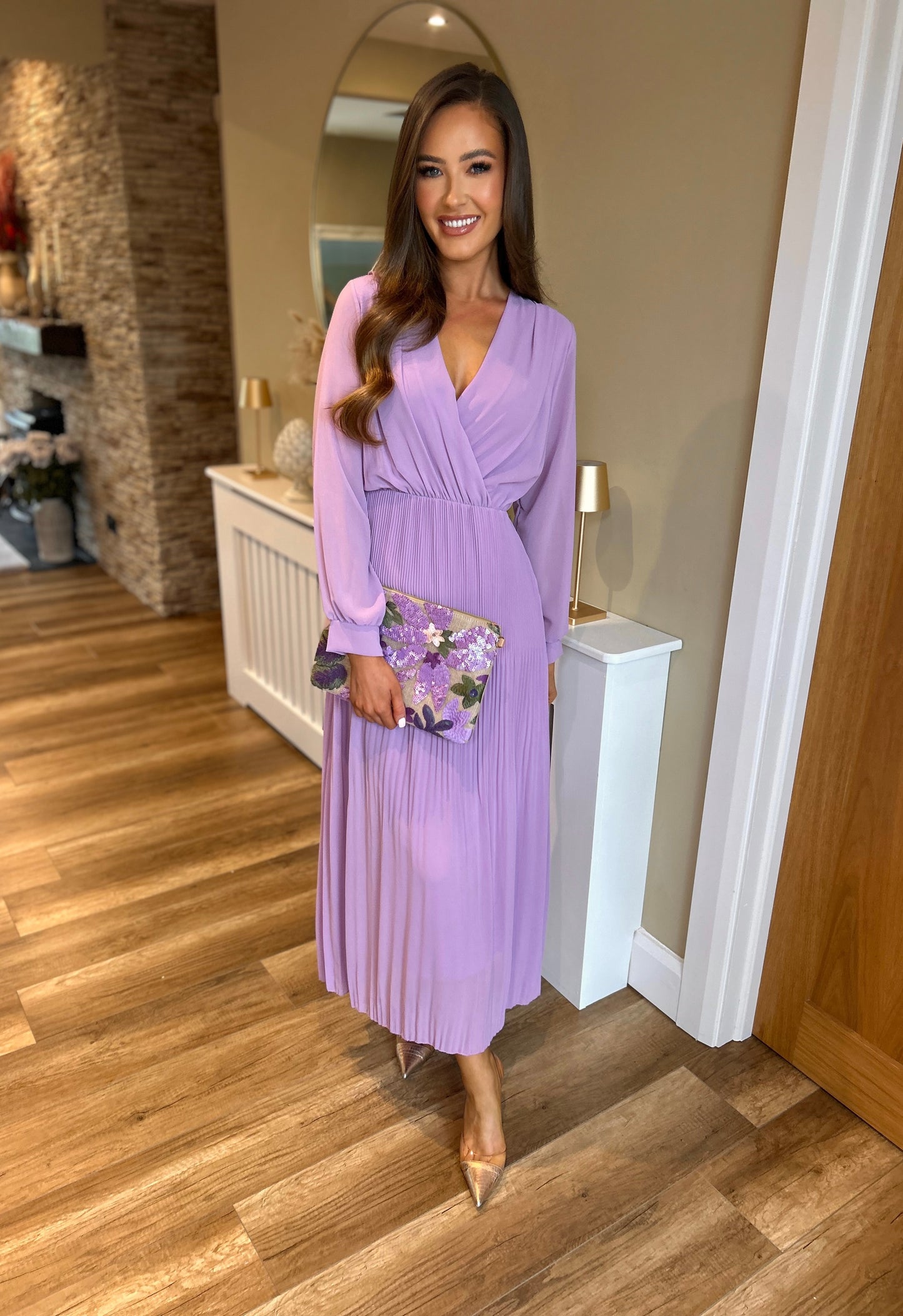 Sophia Dress Lilac