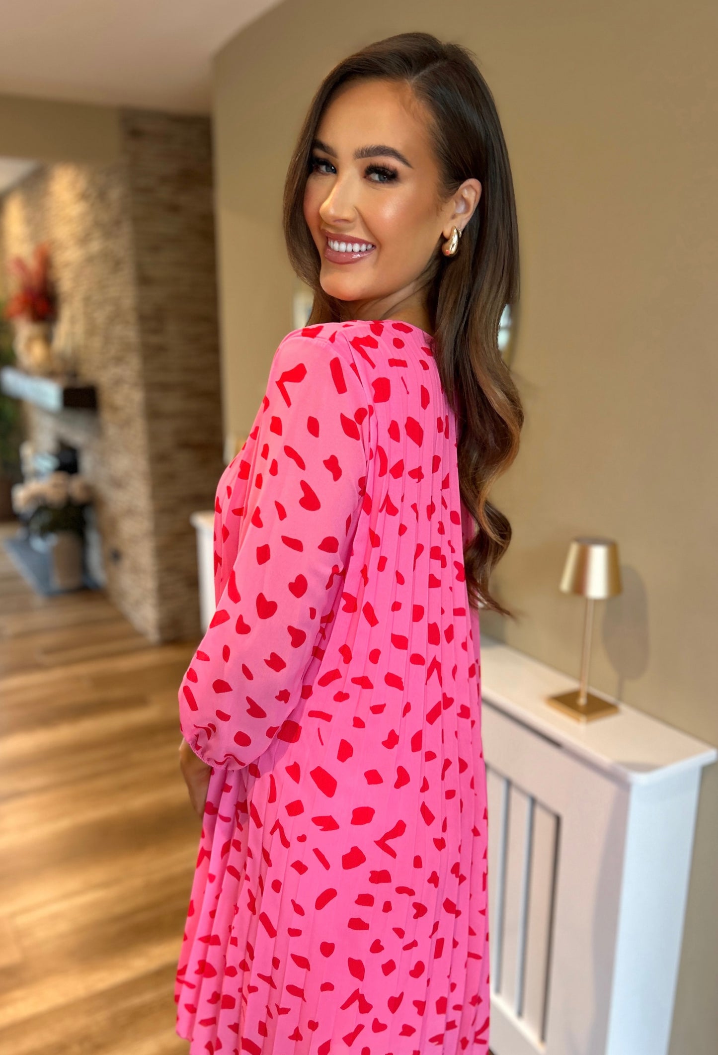 Brianna Shift Dress Pink