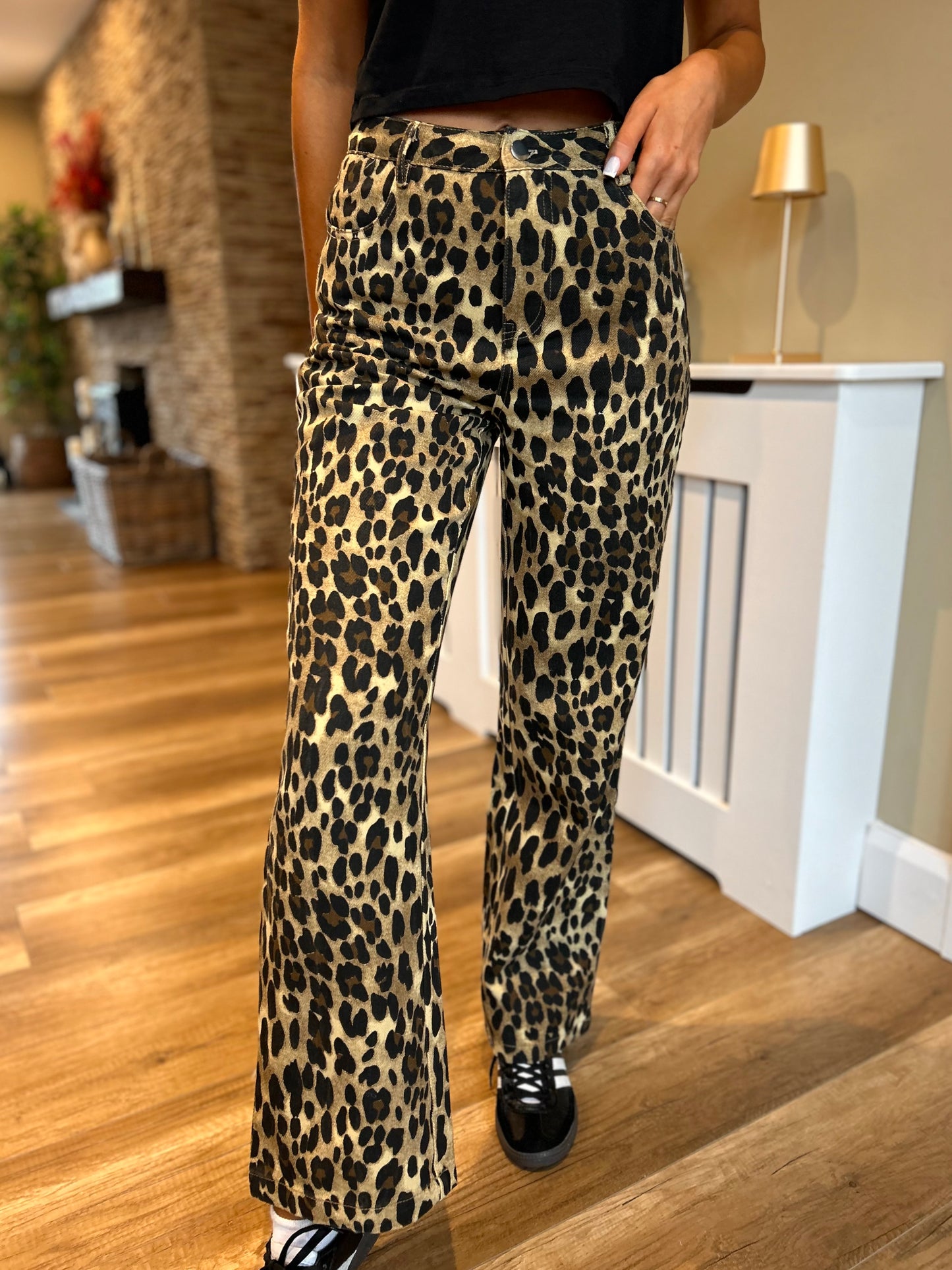 Sonnie Print Jeans