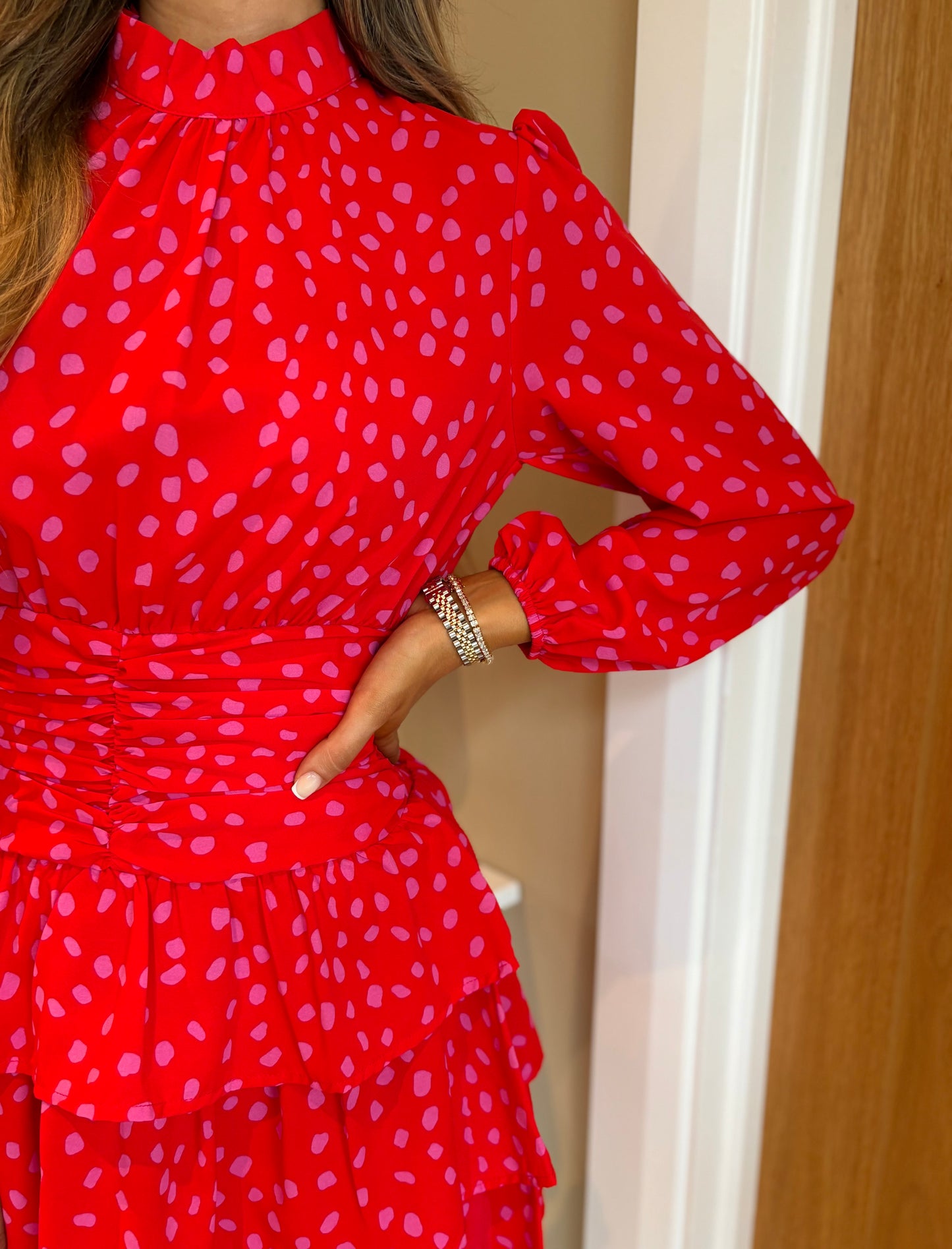 Milo Dress Red