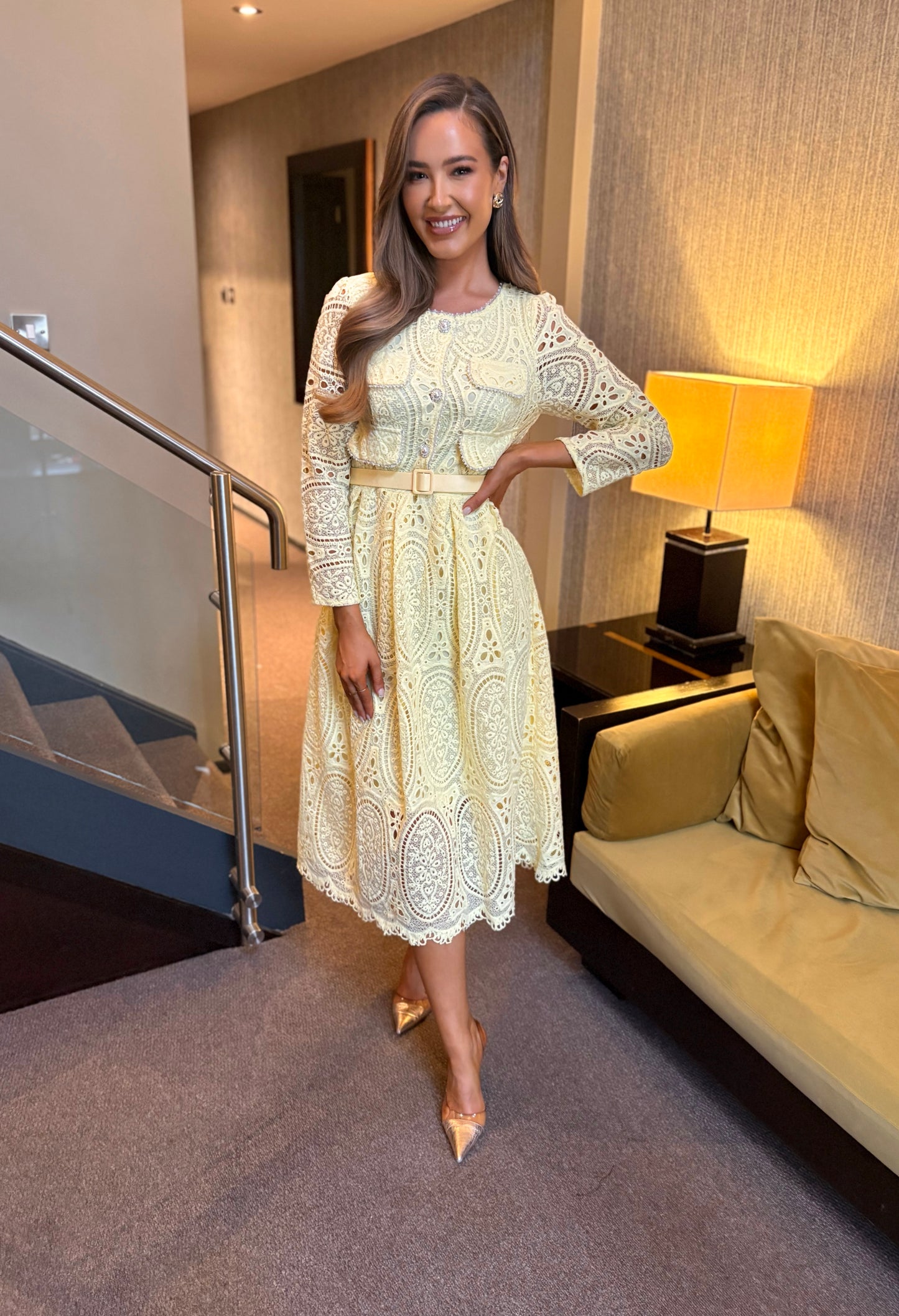 Talulla Dress Yellow