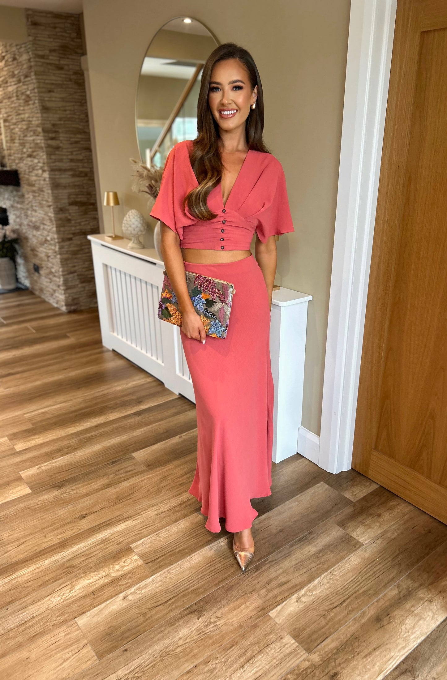Kiara Two-Piece Rust